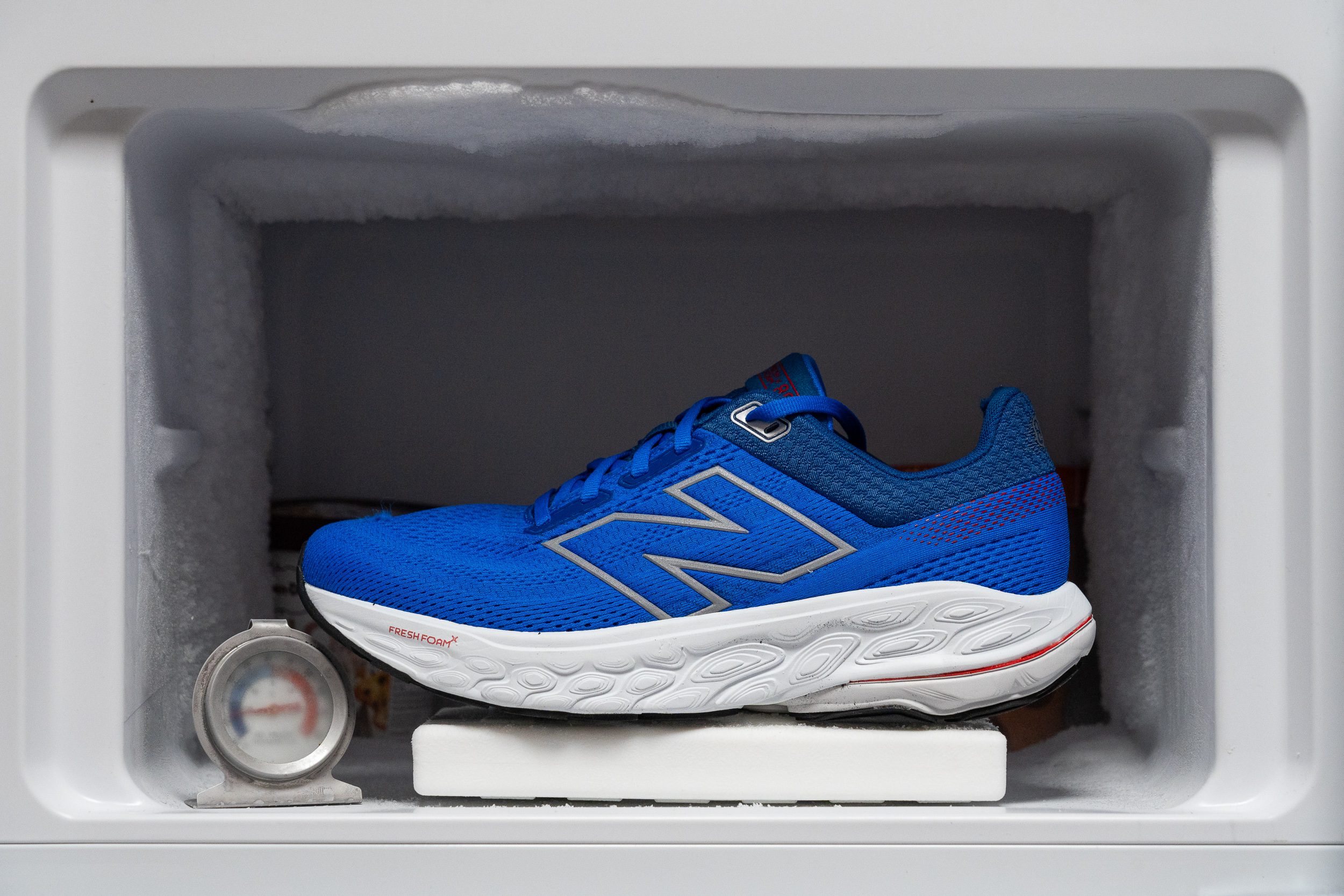 New Balance Fresh Foam X 860 v14 Difference in midsole softness in cold