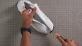 Nike Free Metcon 6 cut in half
