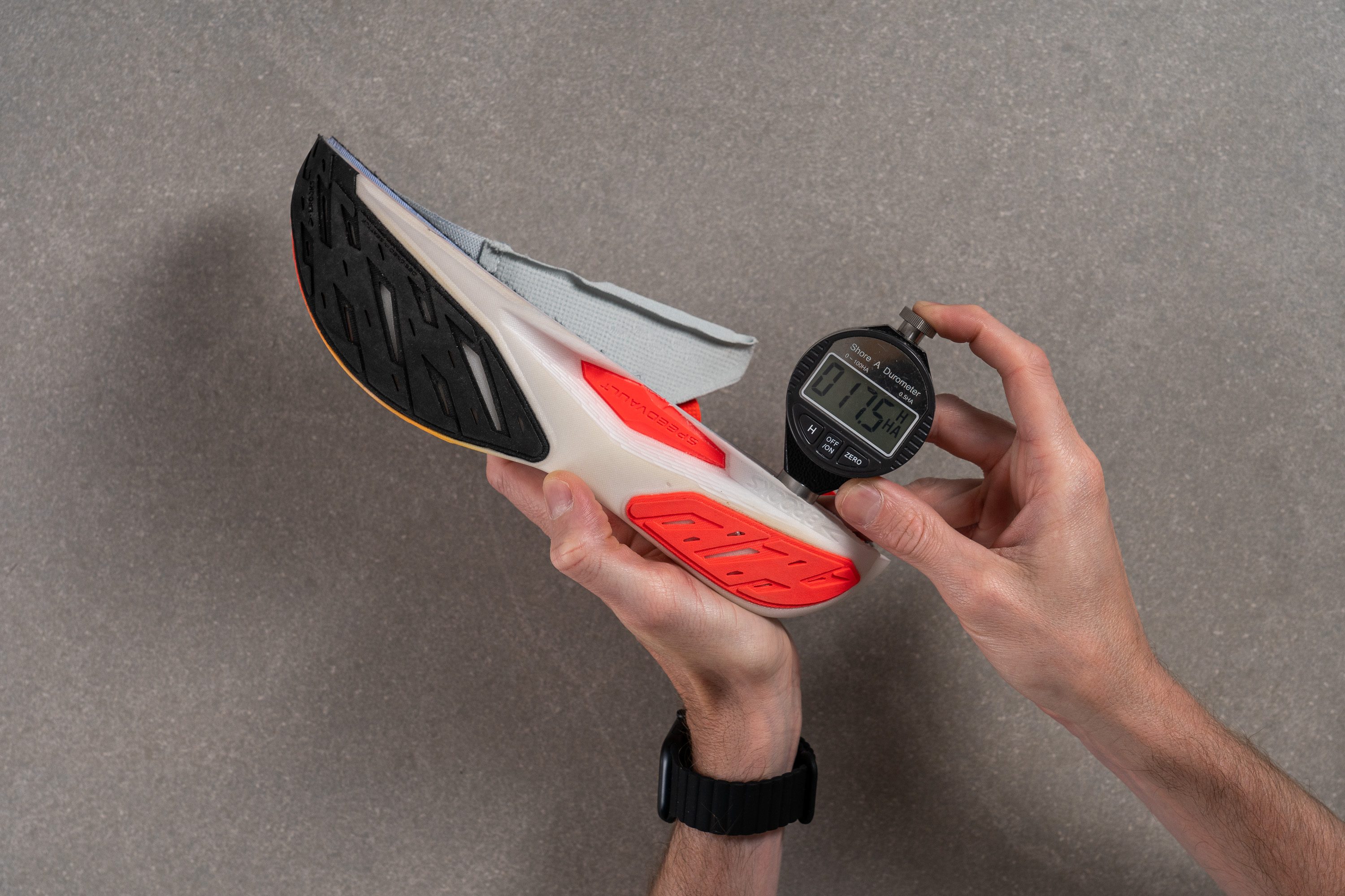 Cut in half Brooks Hyperion Max 2 Review 2024 RunRepeat