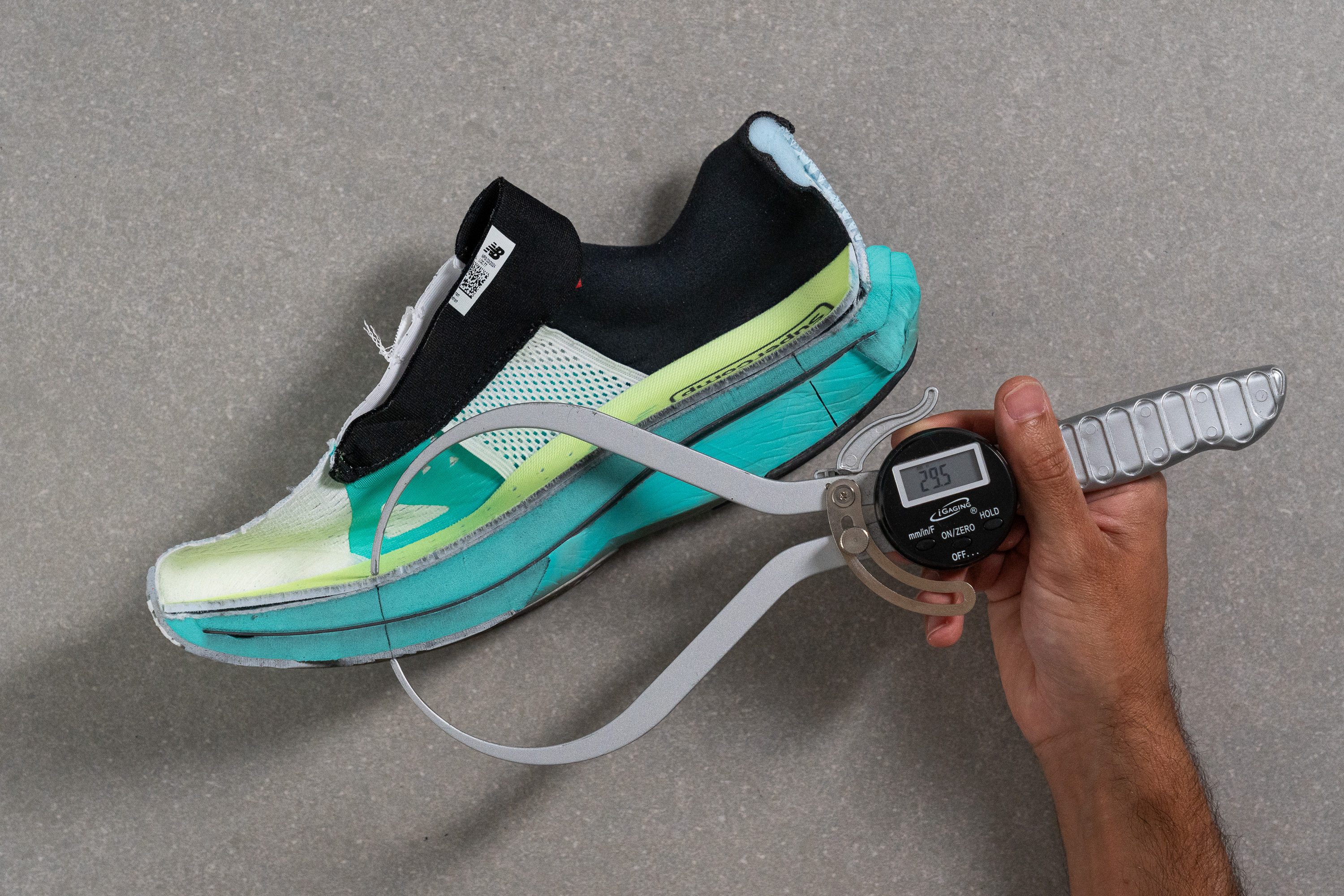 Cut in half New Balance FuelCell SuperComp Trainer v3 Review 2024 RunRepeat