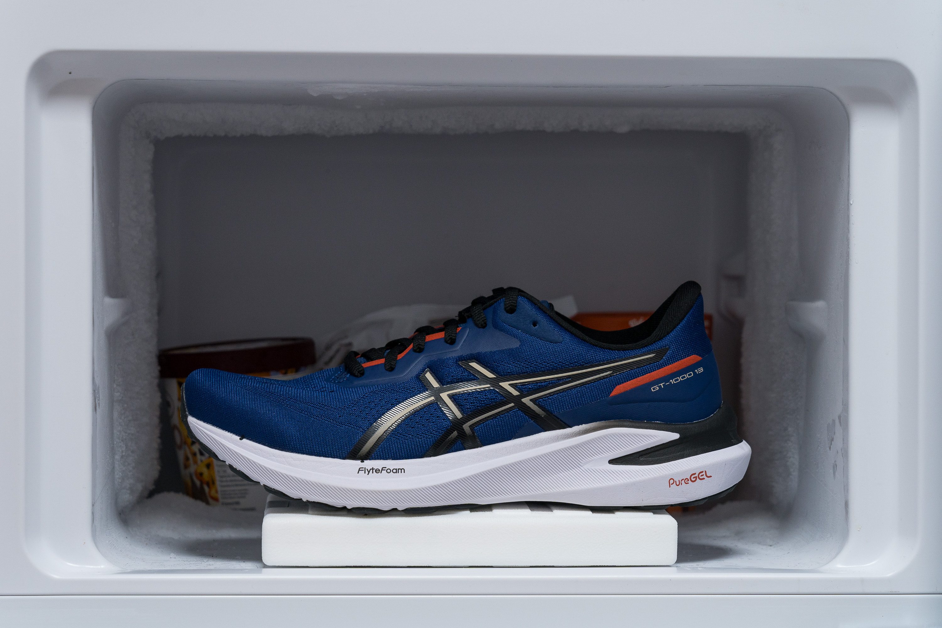 ASICS GT 1000 13 Difference in midsole softness in cold