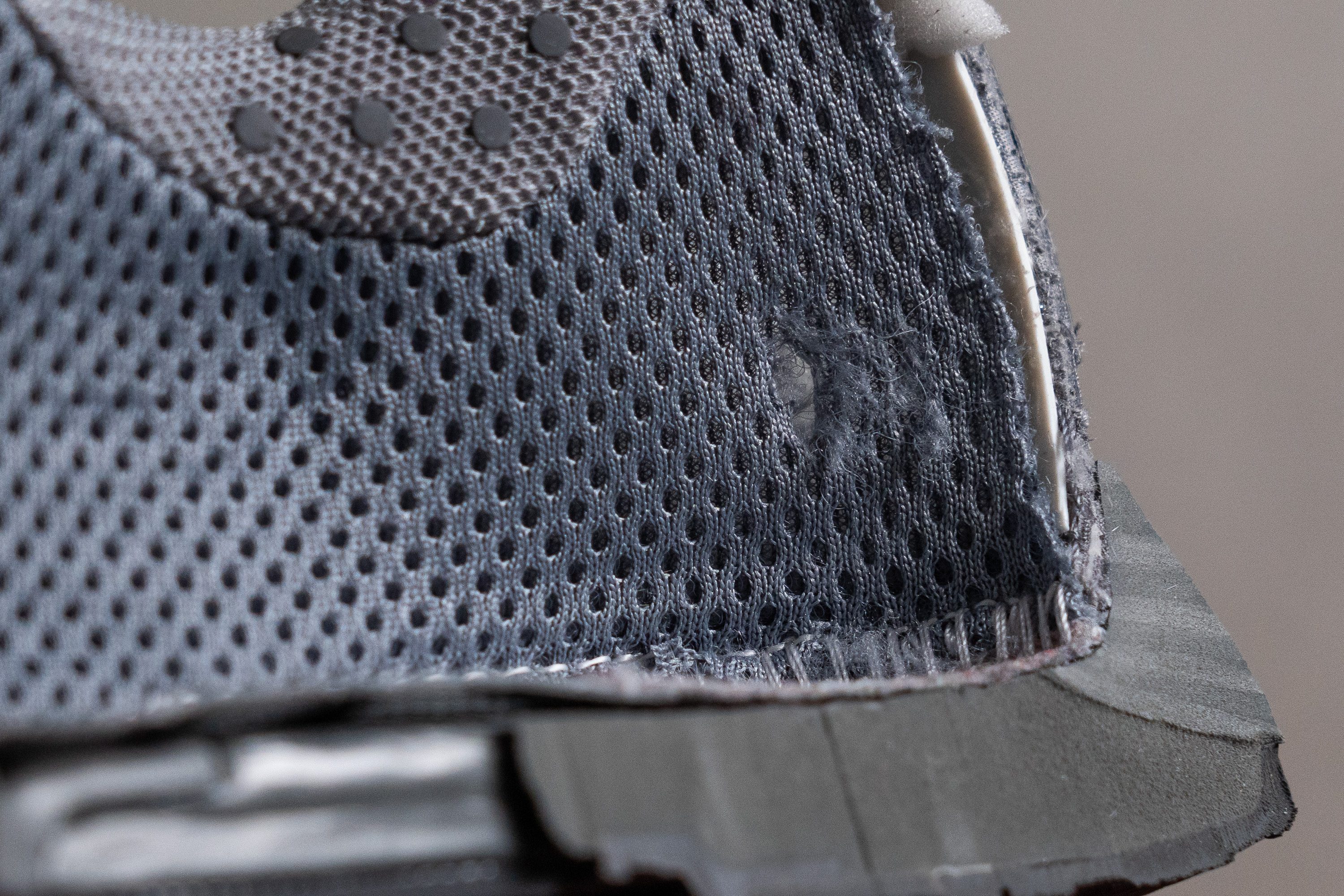 Adidas Dropset 3 Mesh lining durability test