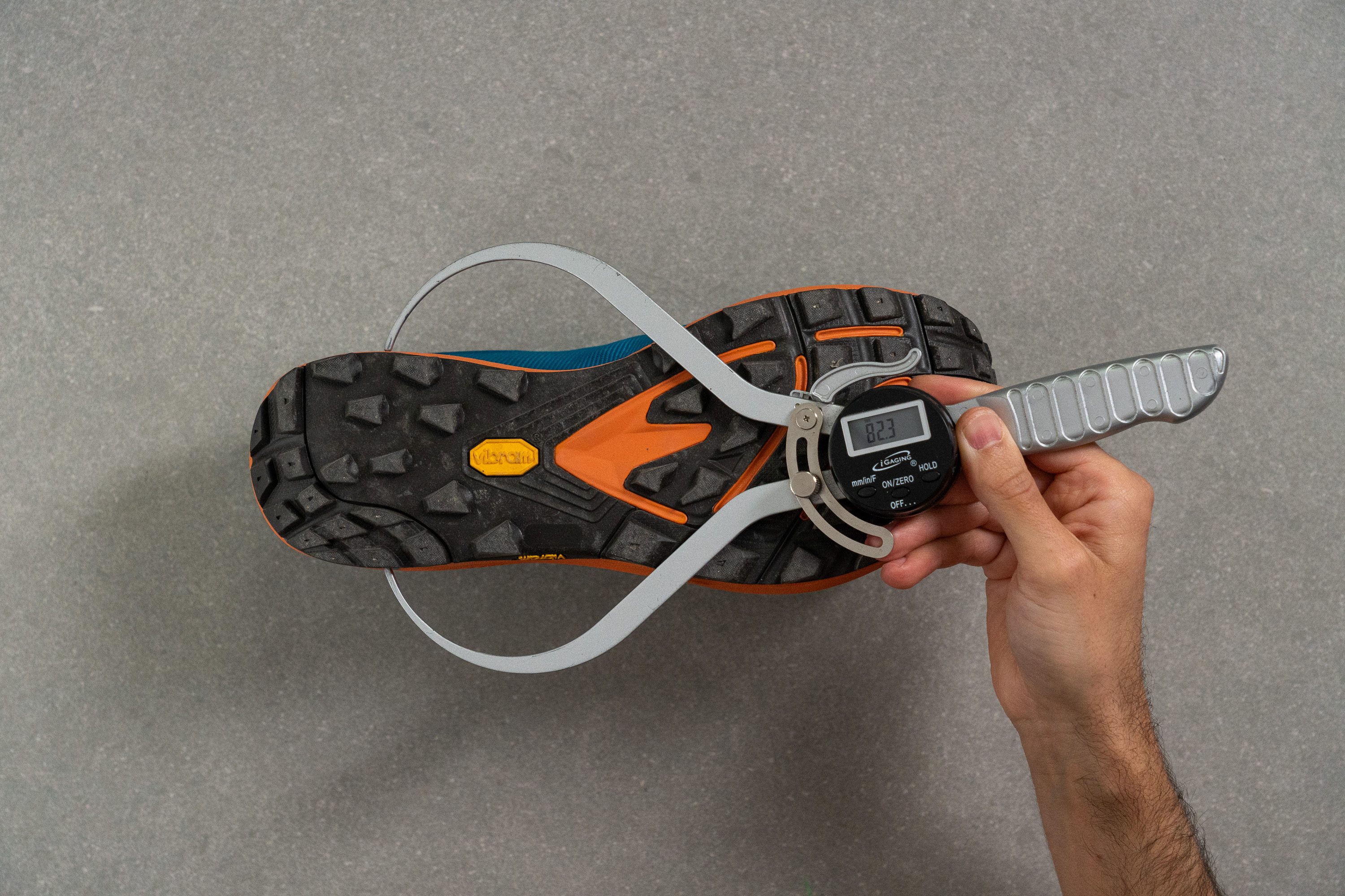 Topo MTN Racer 3 Midsole width - heel