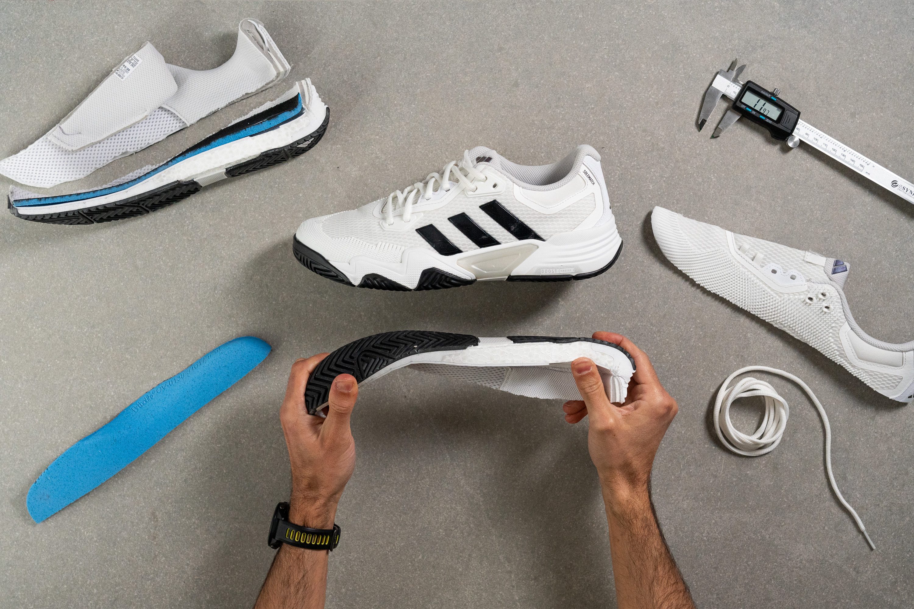 Adidas Solematch Control 2 lab test