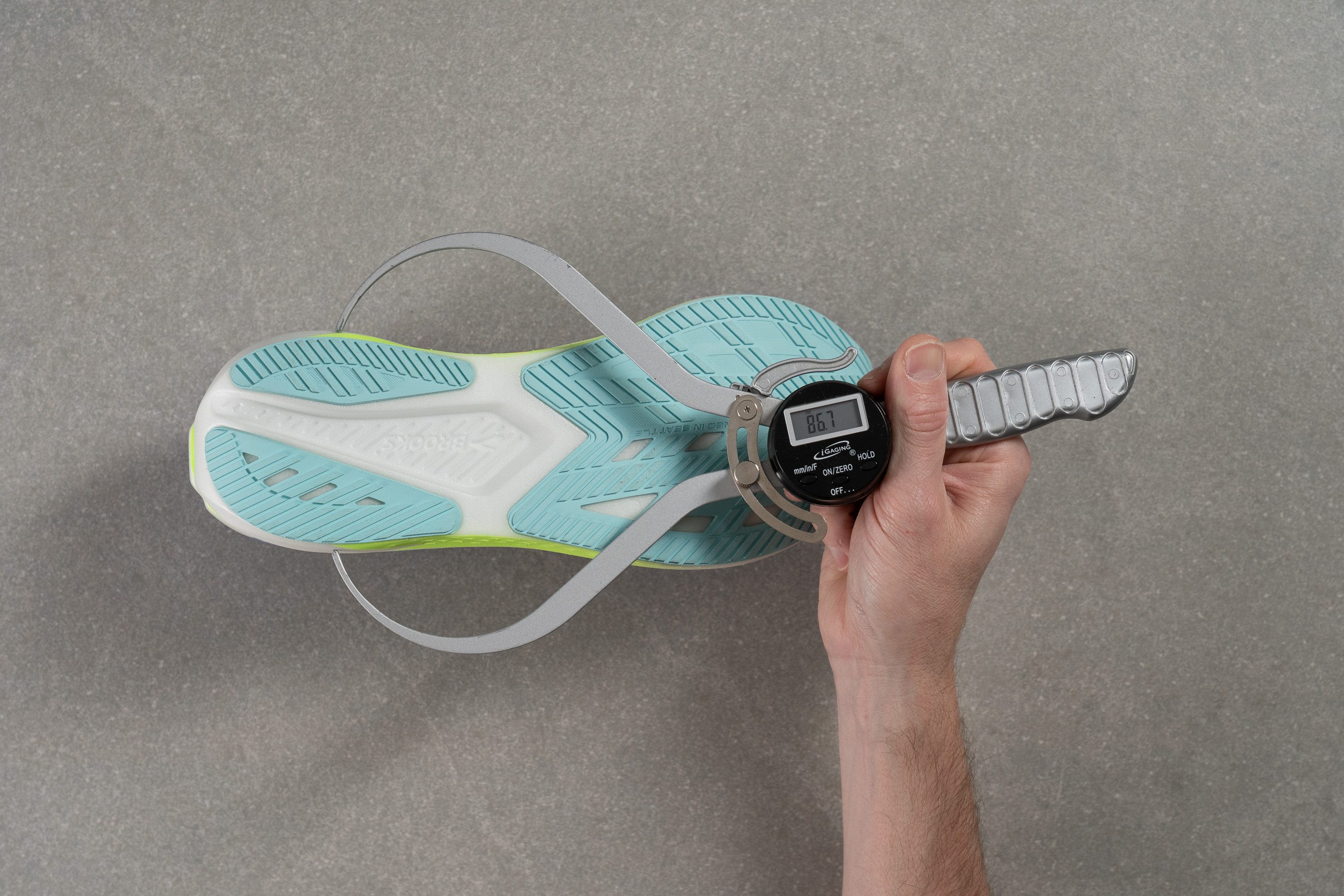 Brooks Hyperion GTS 2 Midsole width - heel