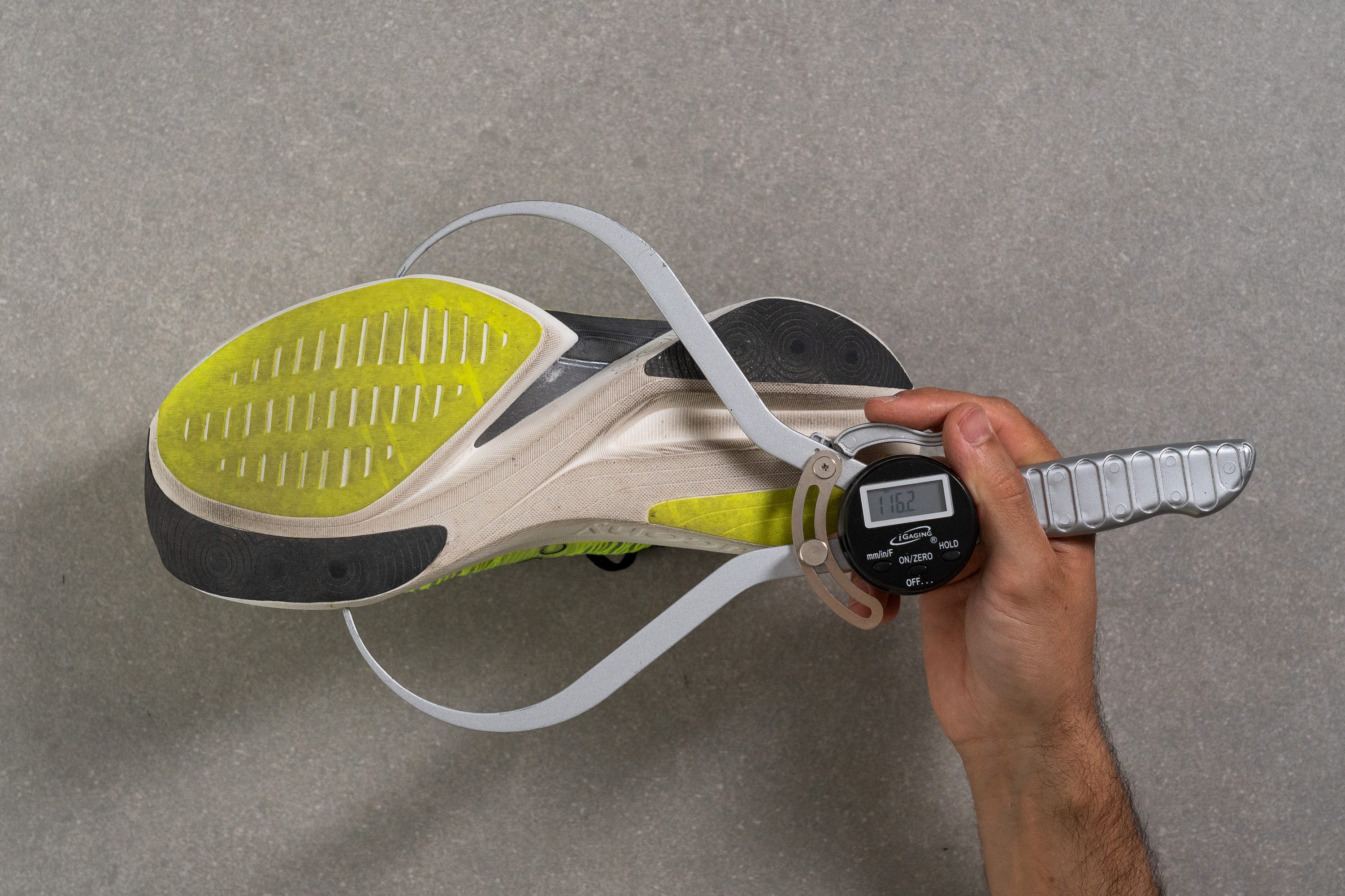 Saucony Endorphin Elite 2 Midsole width - forefoot