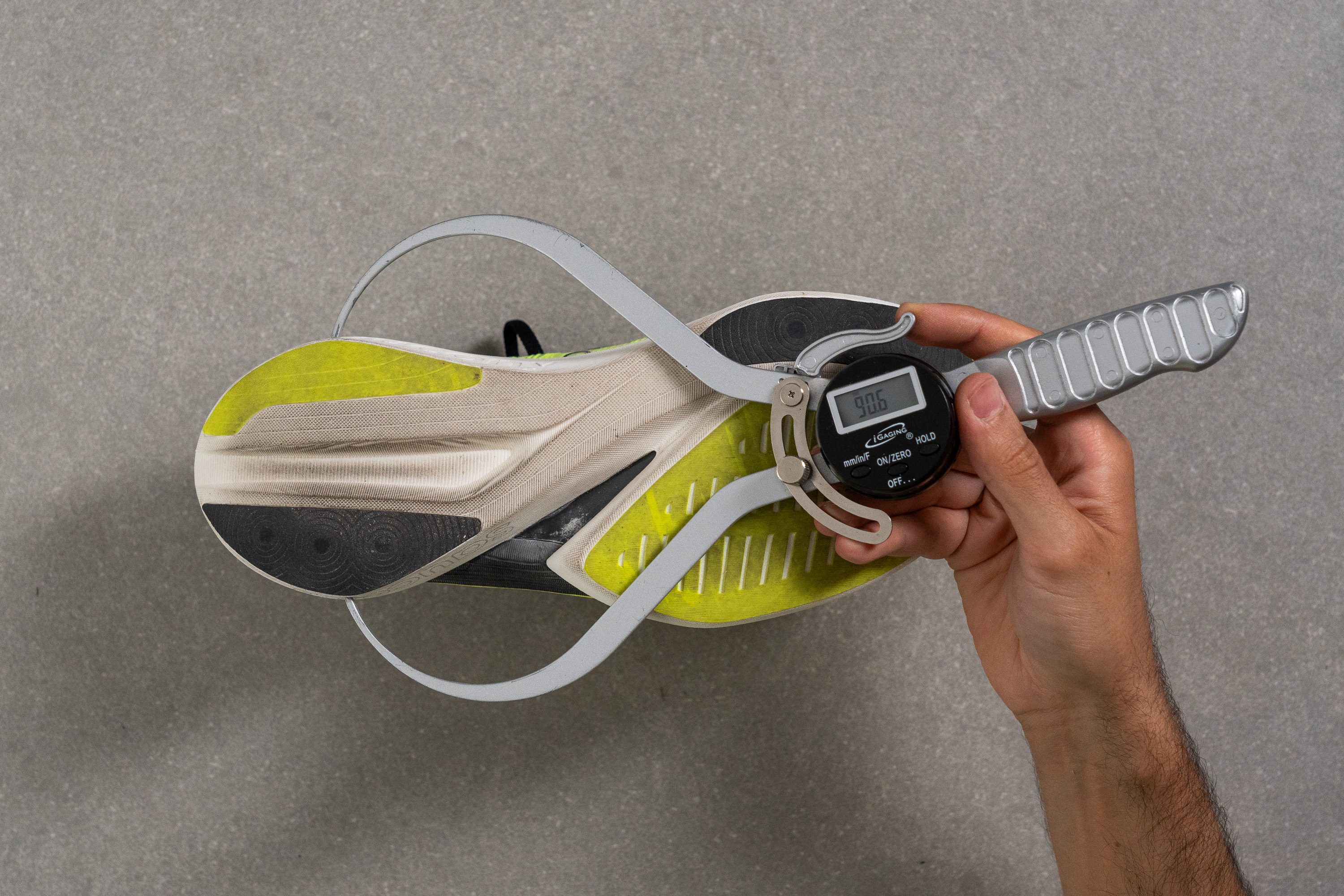 Saucony Endorphin Elite 2 Midsole width - heel