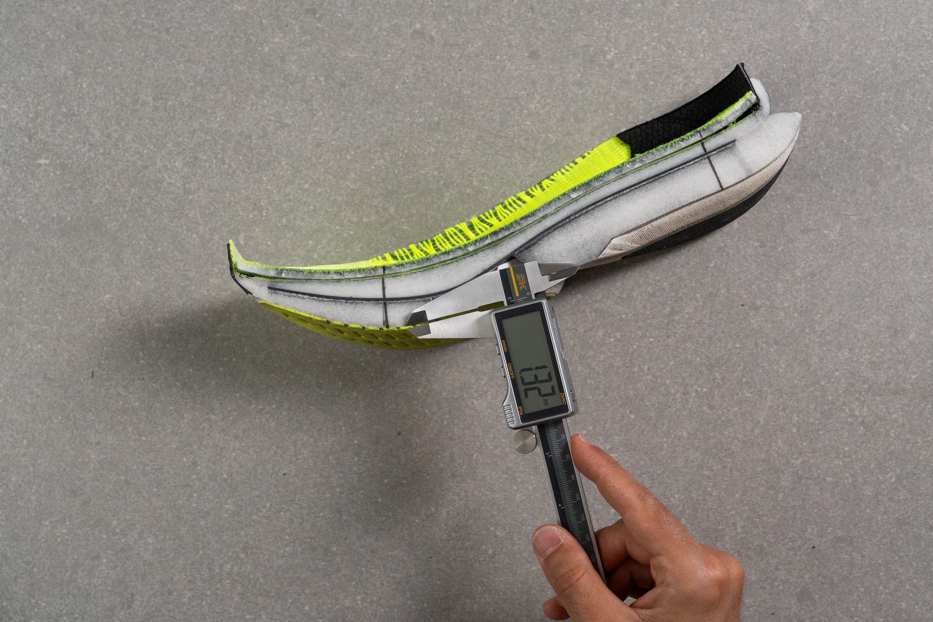 Saucony Endorphin Elite 2 Outsole thickness