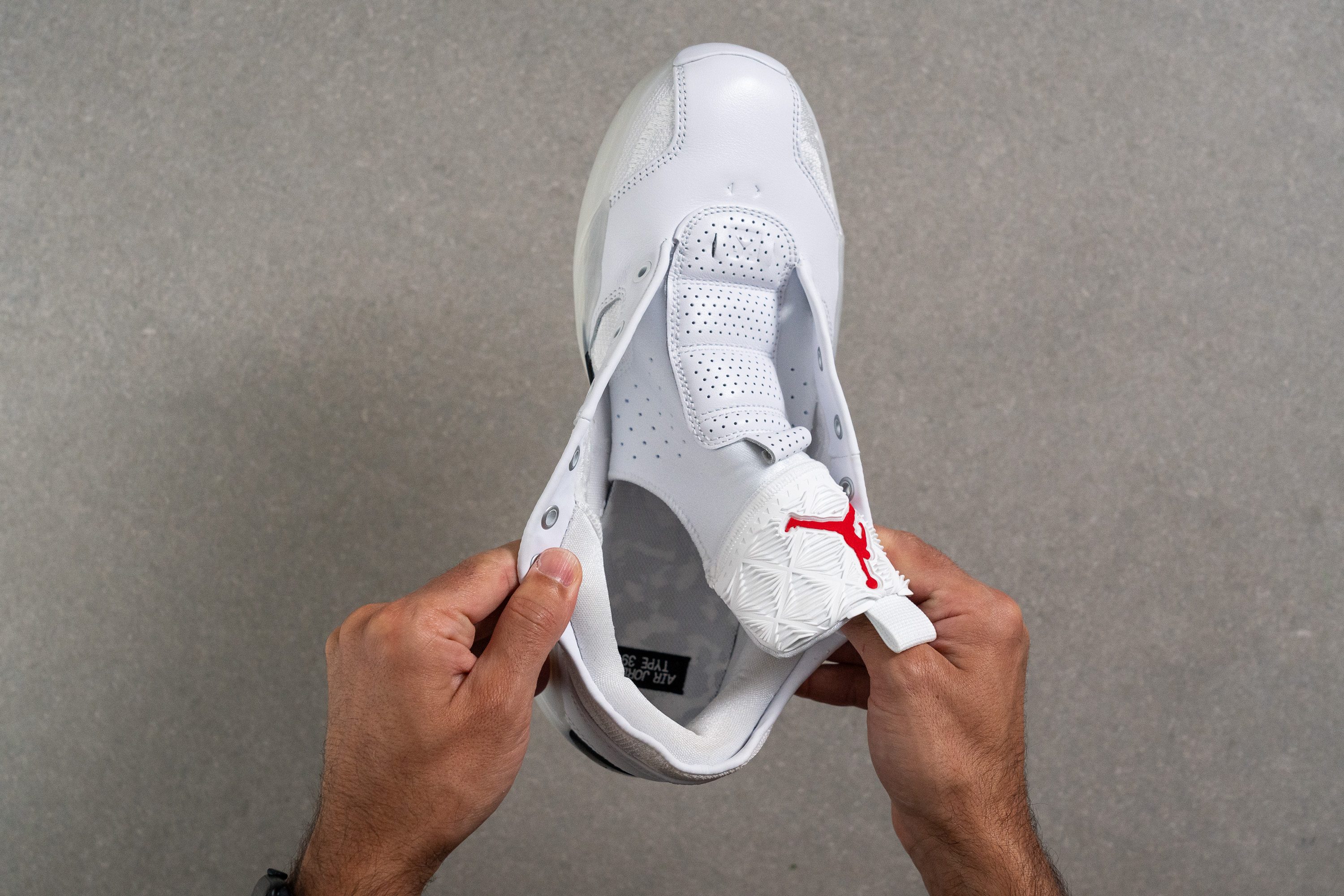 Air Jordan XXXIX Tongue: gusset type-1