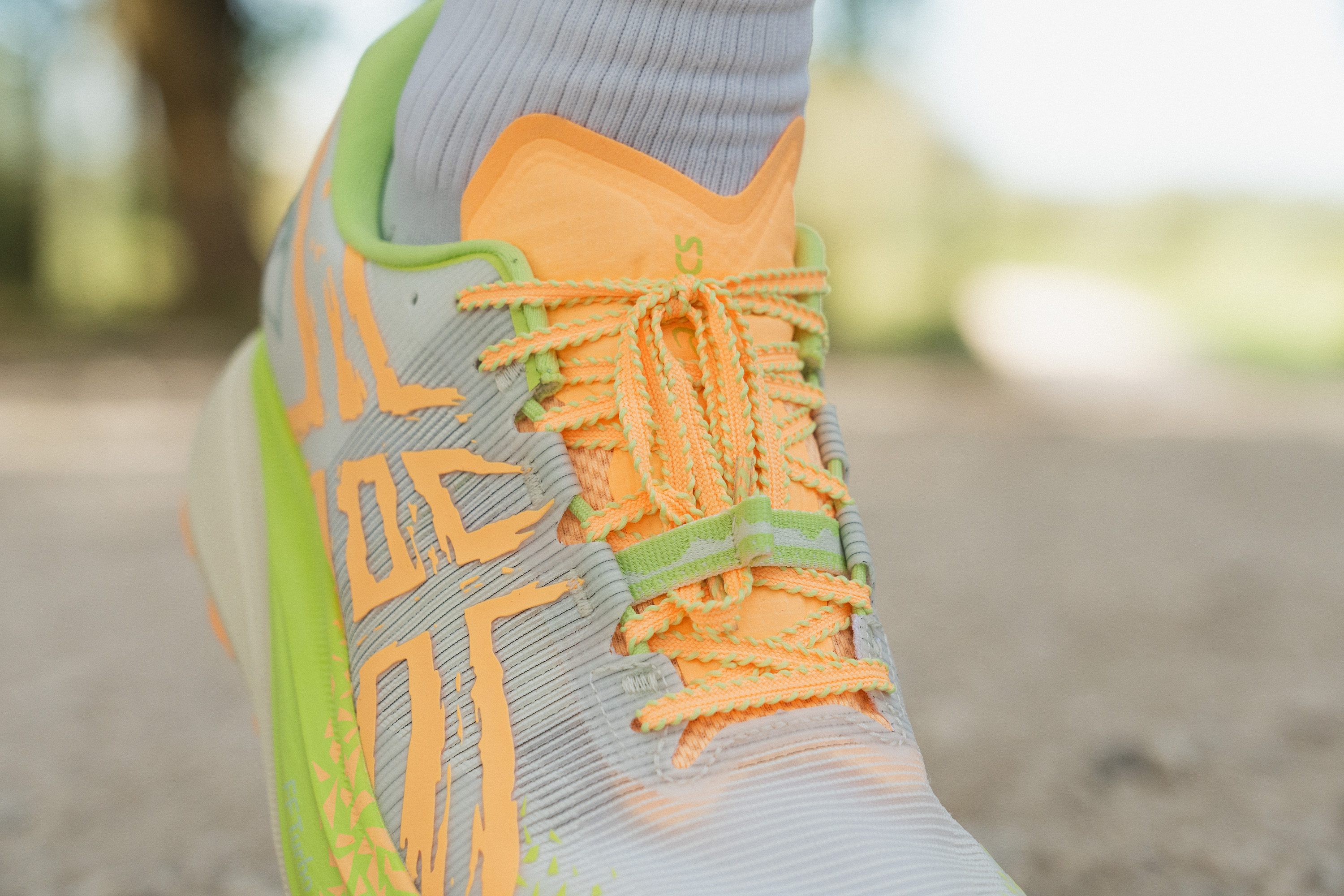 ASICS Metafuji Trail laces