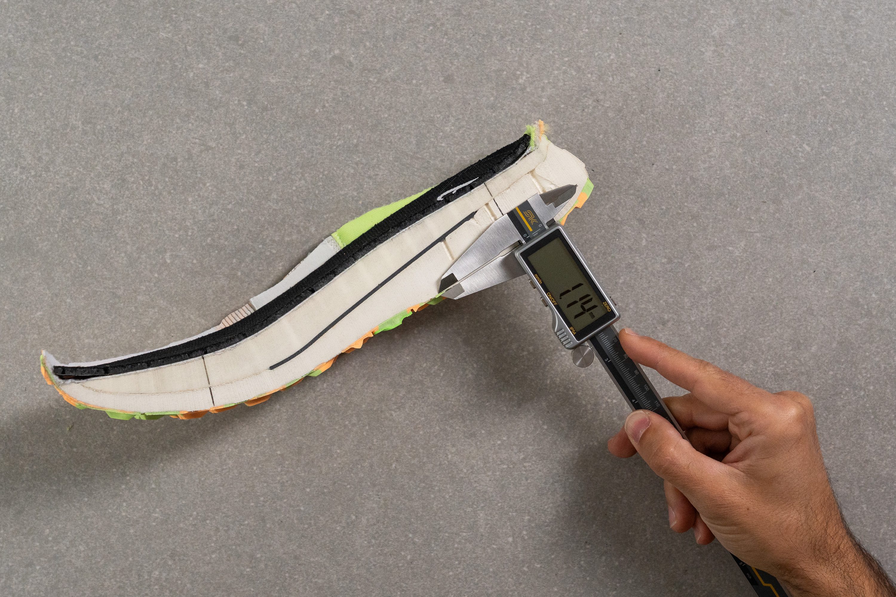 ASICS Metafuji Trail Outsole thickness