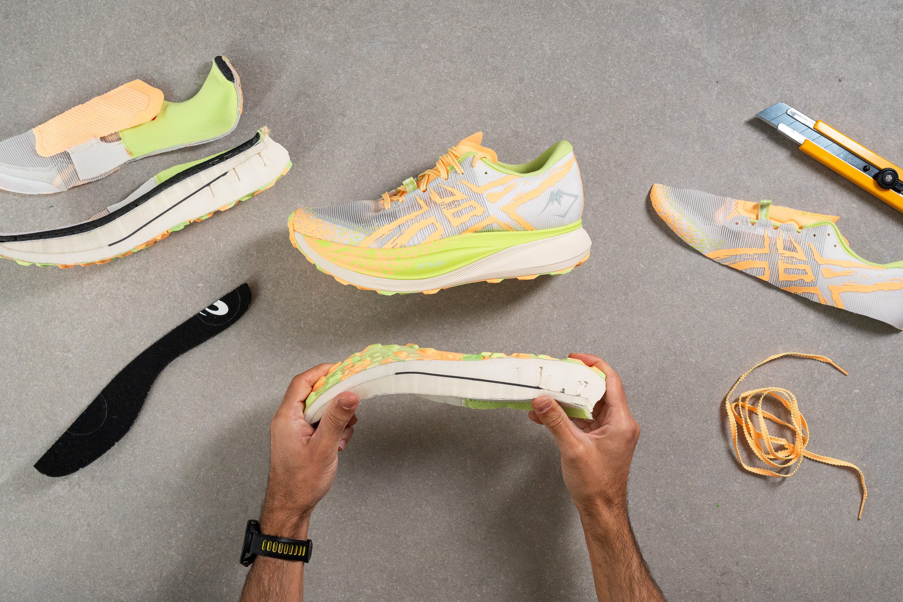 ASICS Metafuji Trail parts