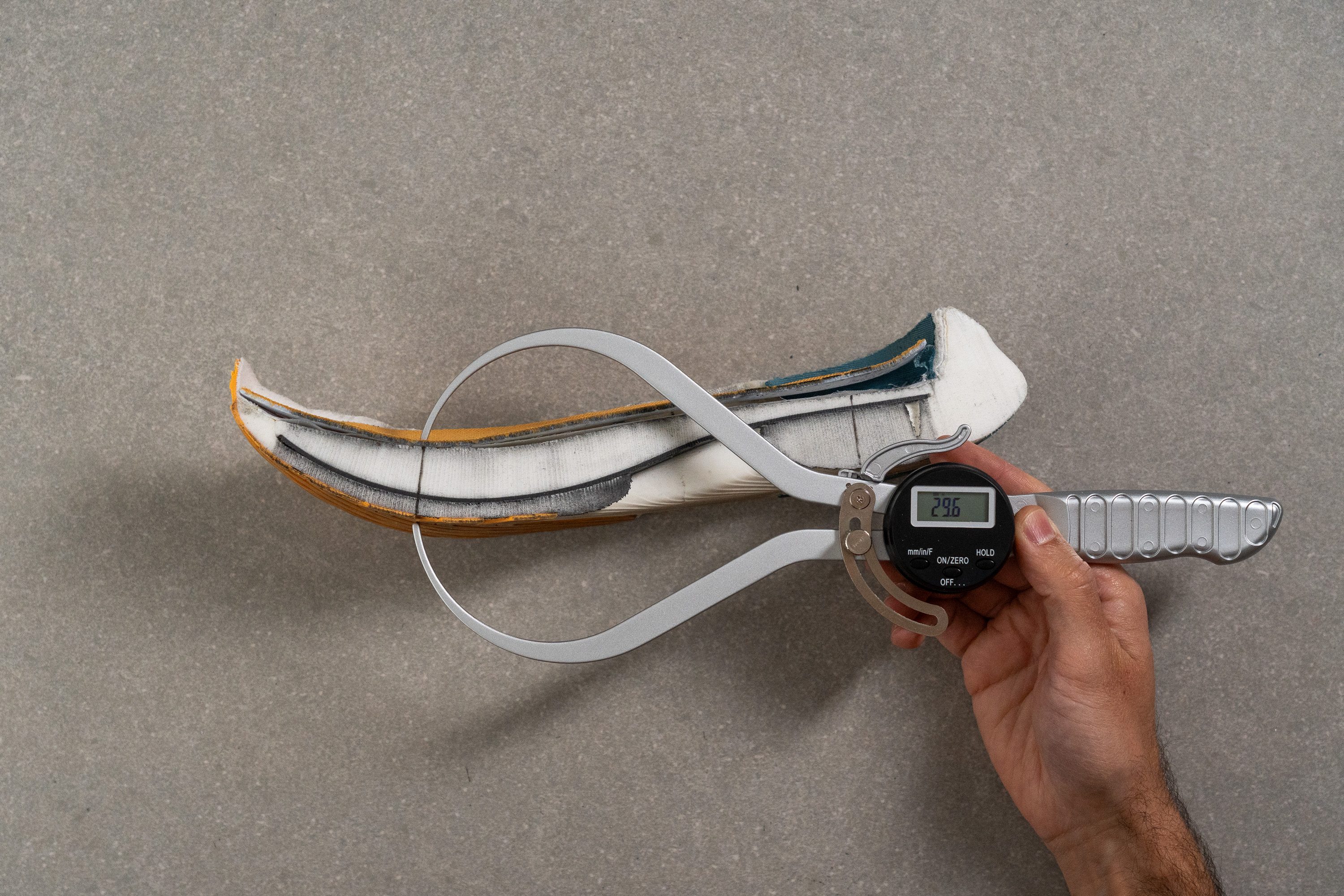 Diadora Gara Carbon Forefoot stack