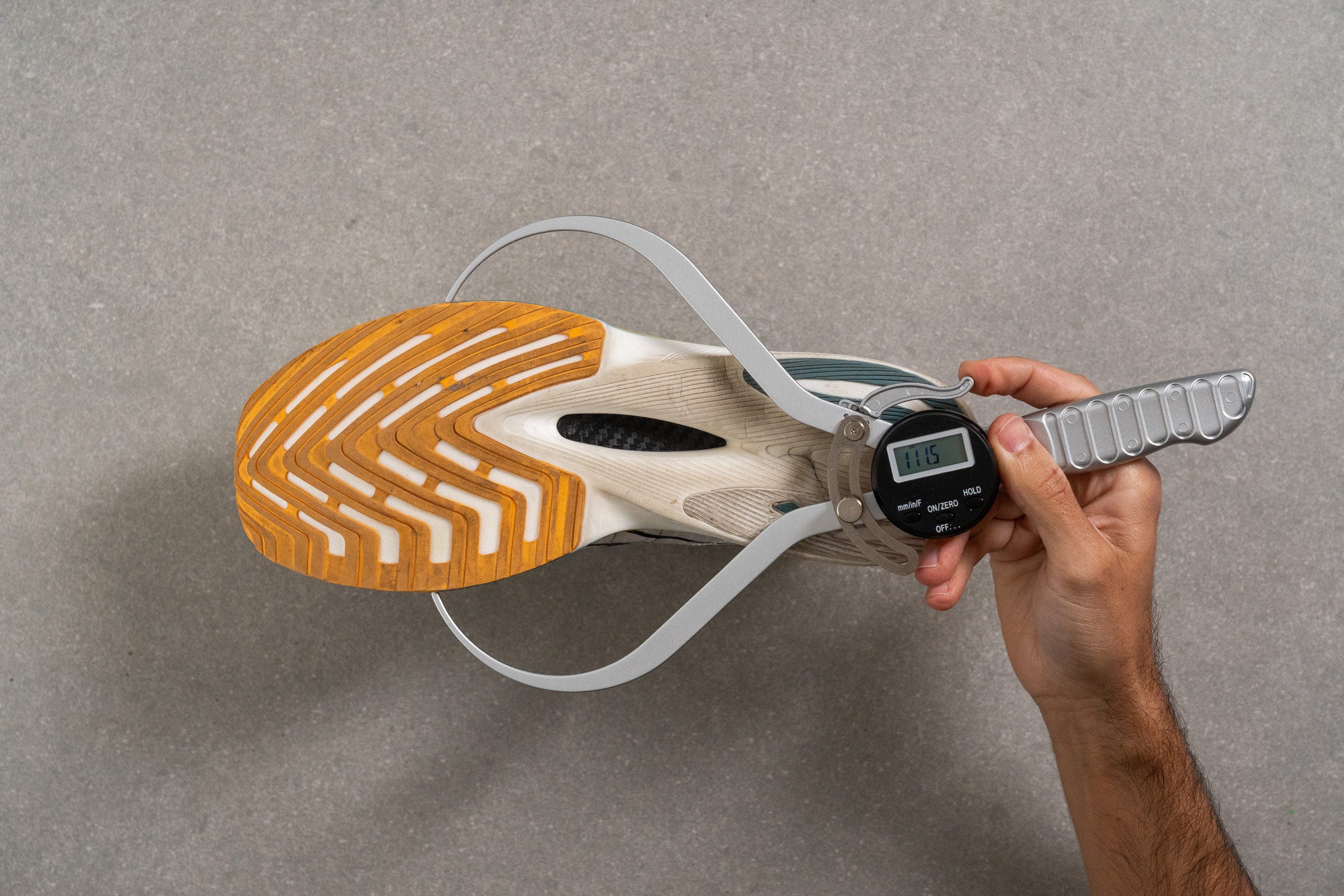 Diadora Gara Carbon Midsole width - forefoot