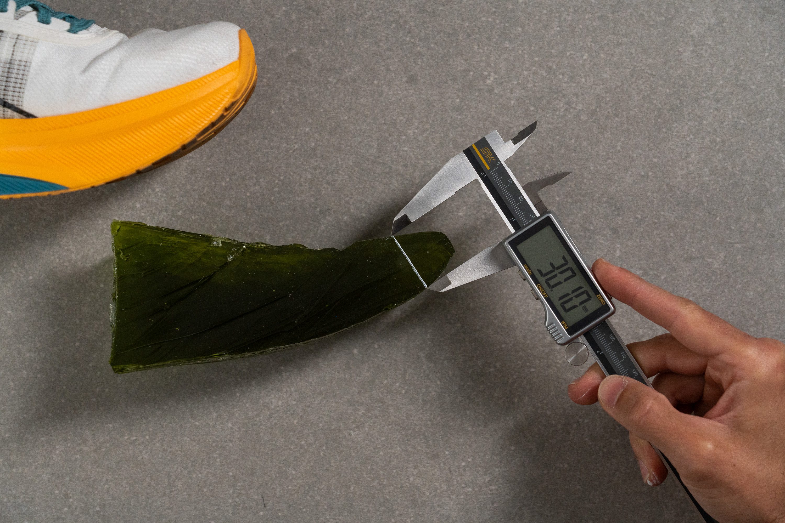 Diadora Gara Carbon Toebox height