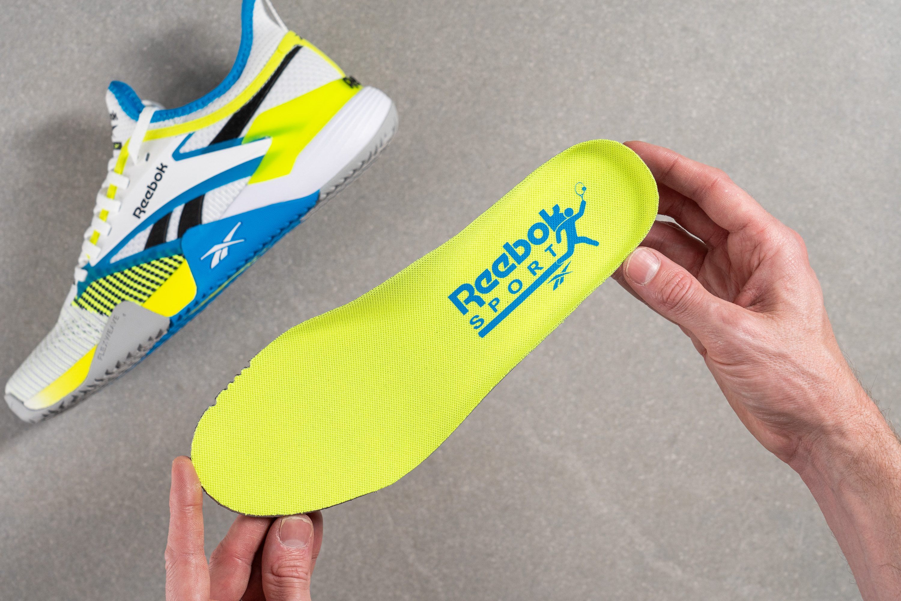 Reebok Nano Court arch support insole