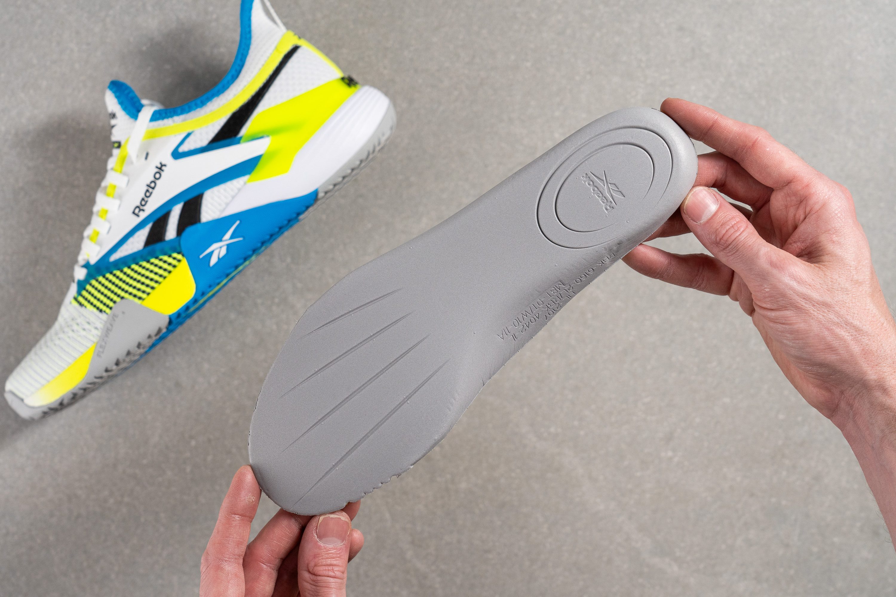 Reebok Nano Court Removable insole