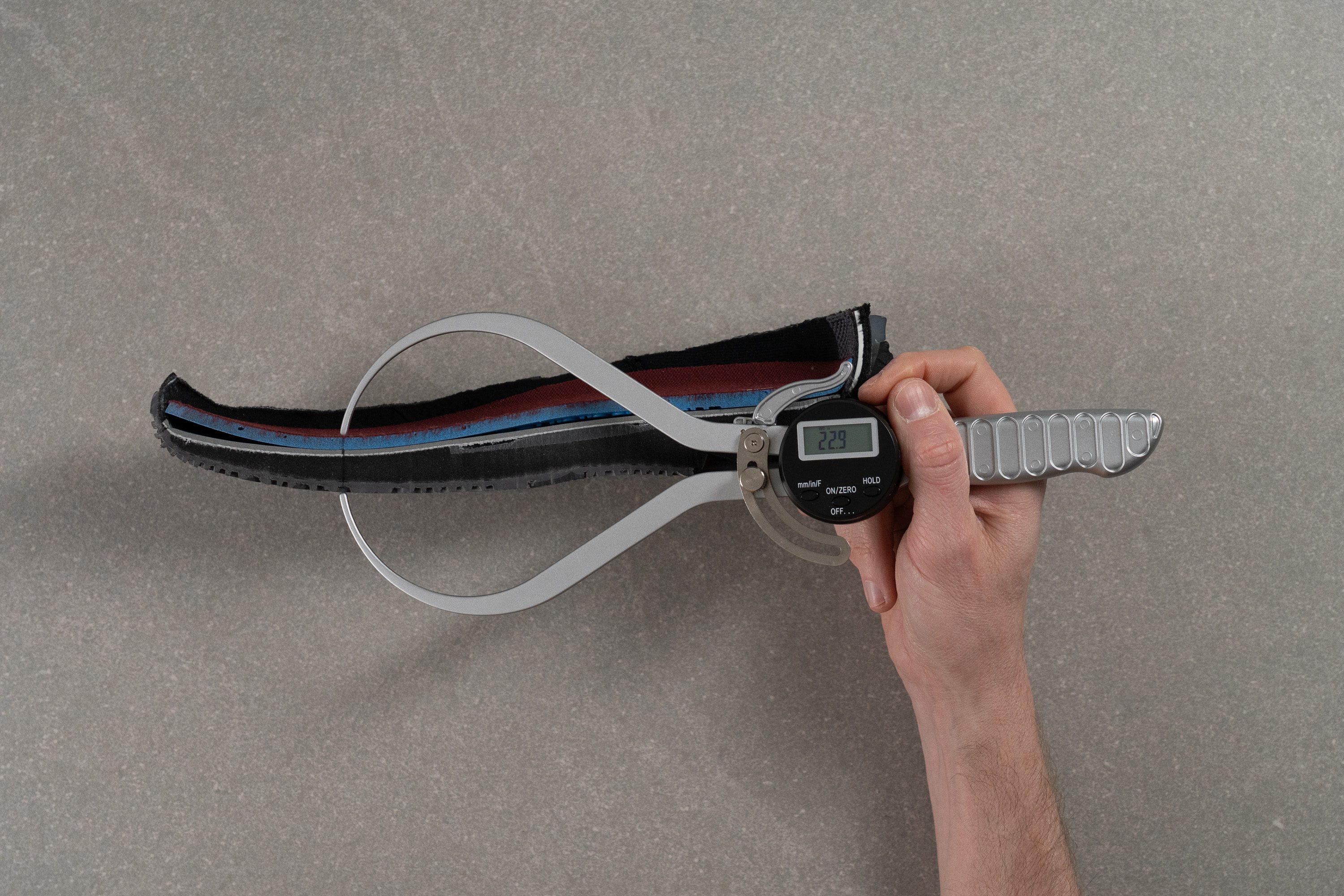 New Balance Hesi Low v2 Forefoot stack