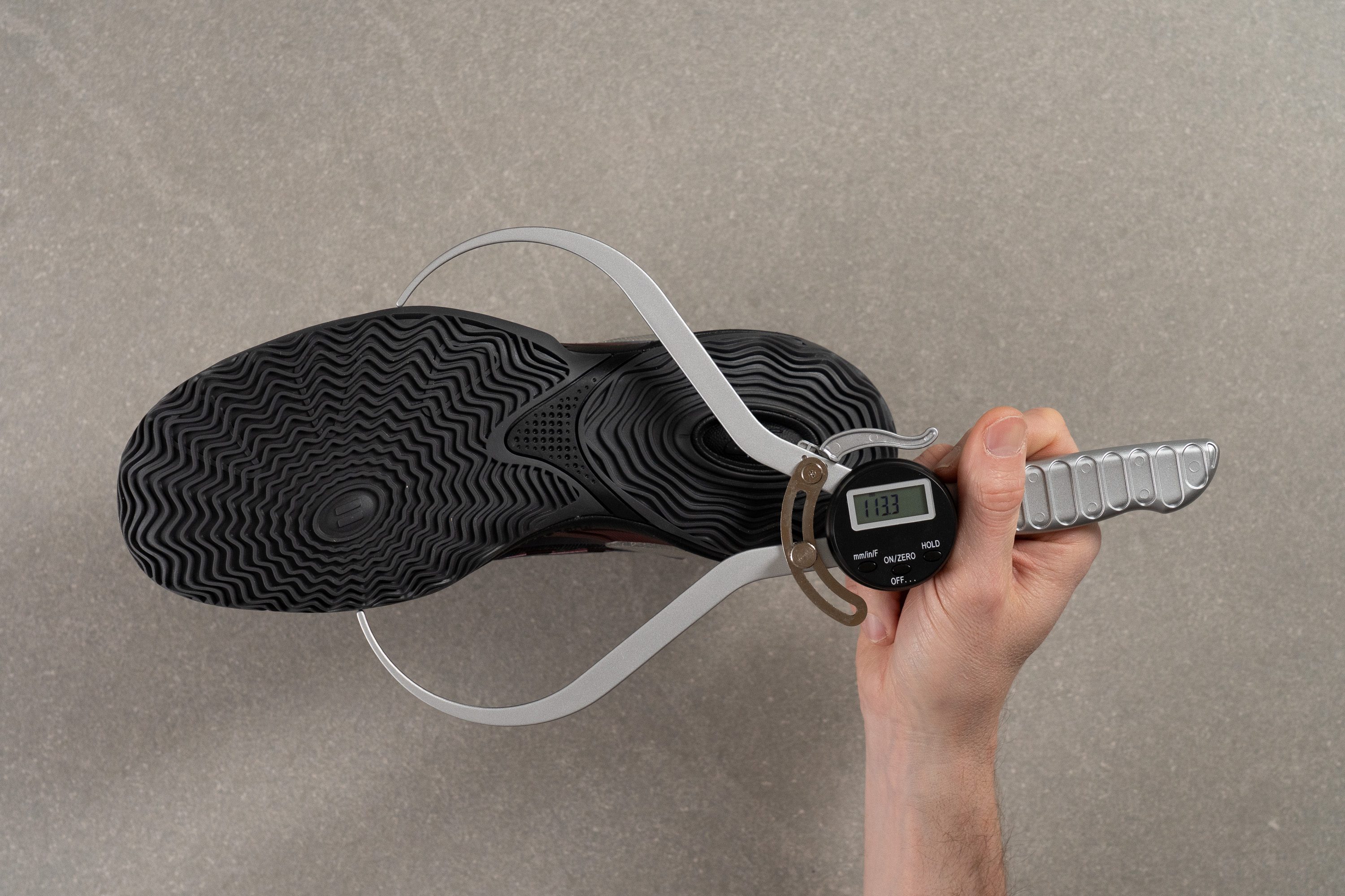 New Balance Hesi Low v2 Midsole width - forefoot