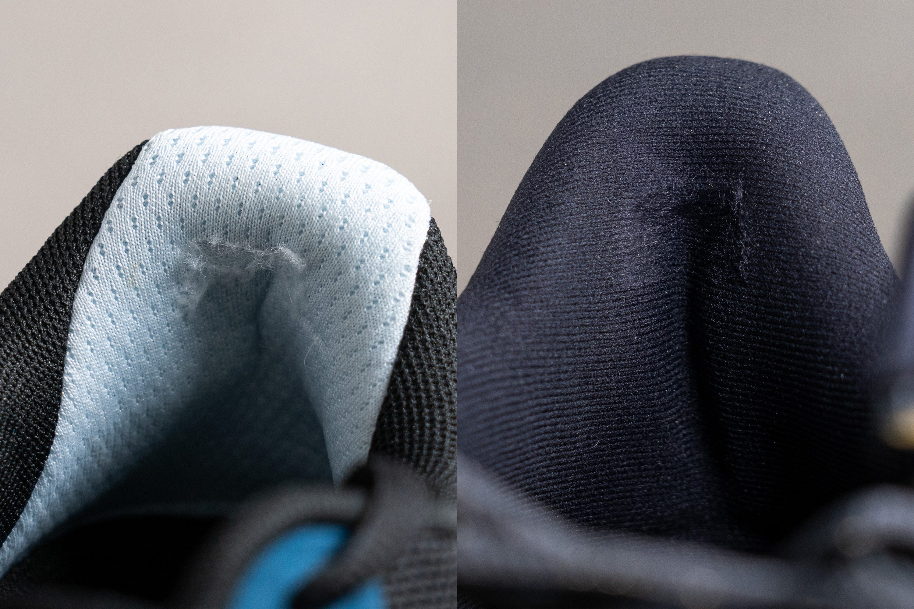 New Balance FuelCell 996 v6 Heel padding durability comparison