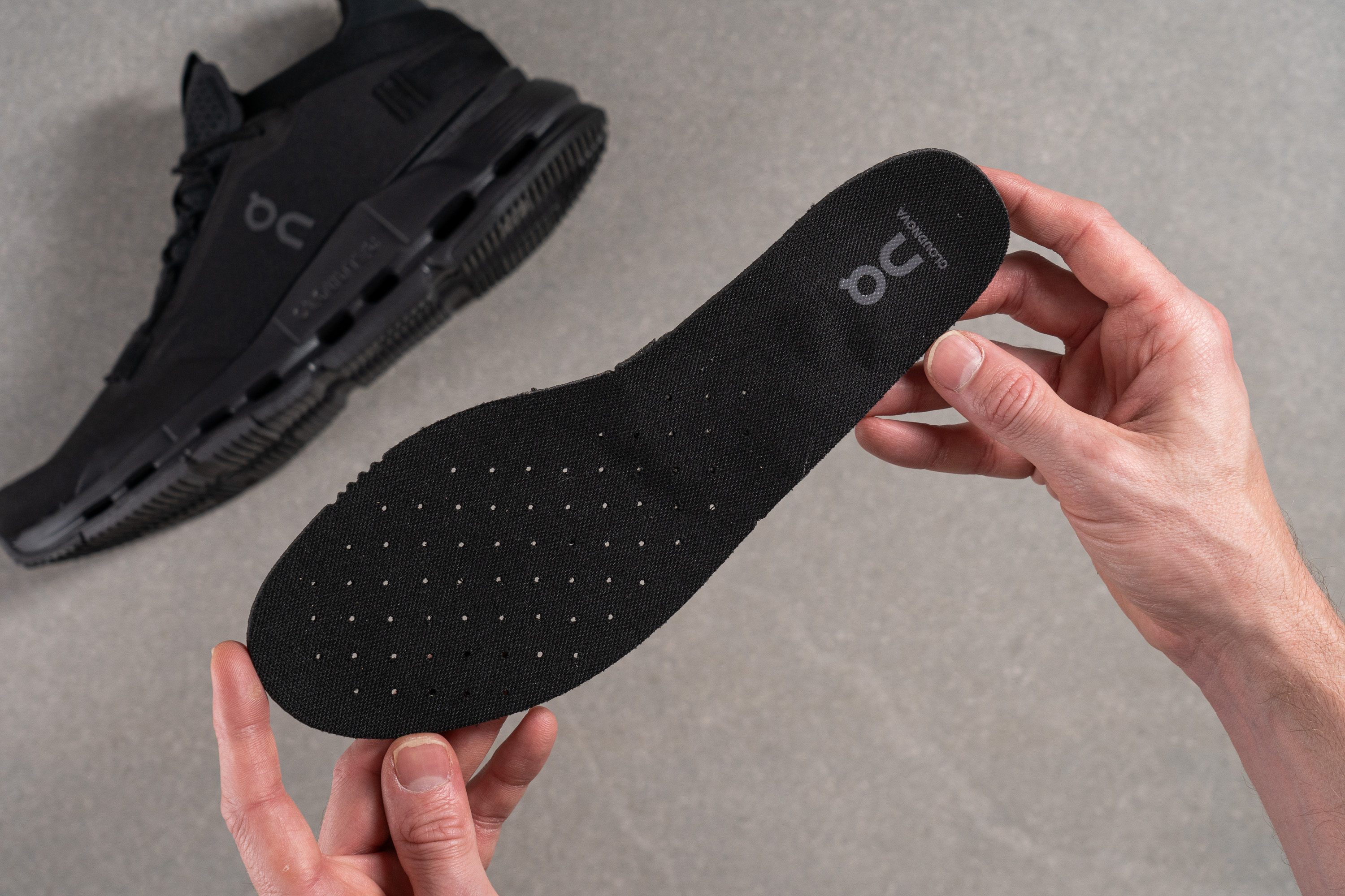 On Cloudnova 2 Breathability perforated insole