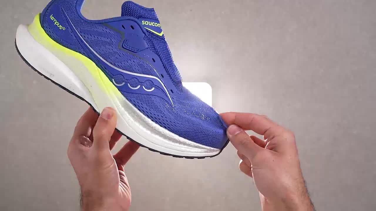 Cut in half: Saucony Tempus 2 Review (2025) | RunRepeat