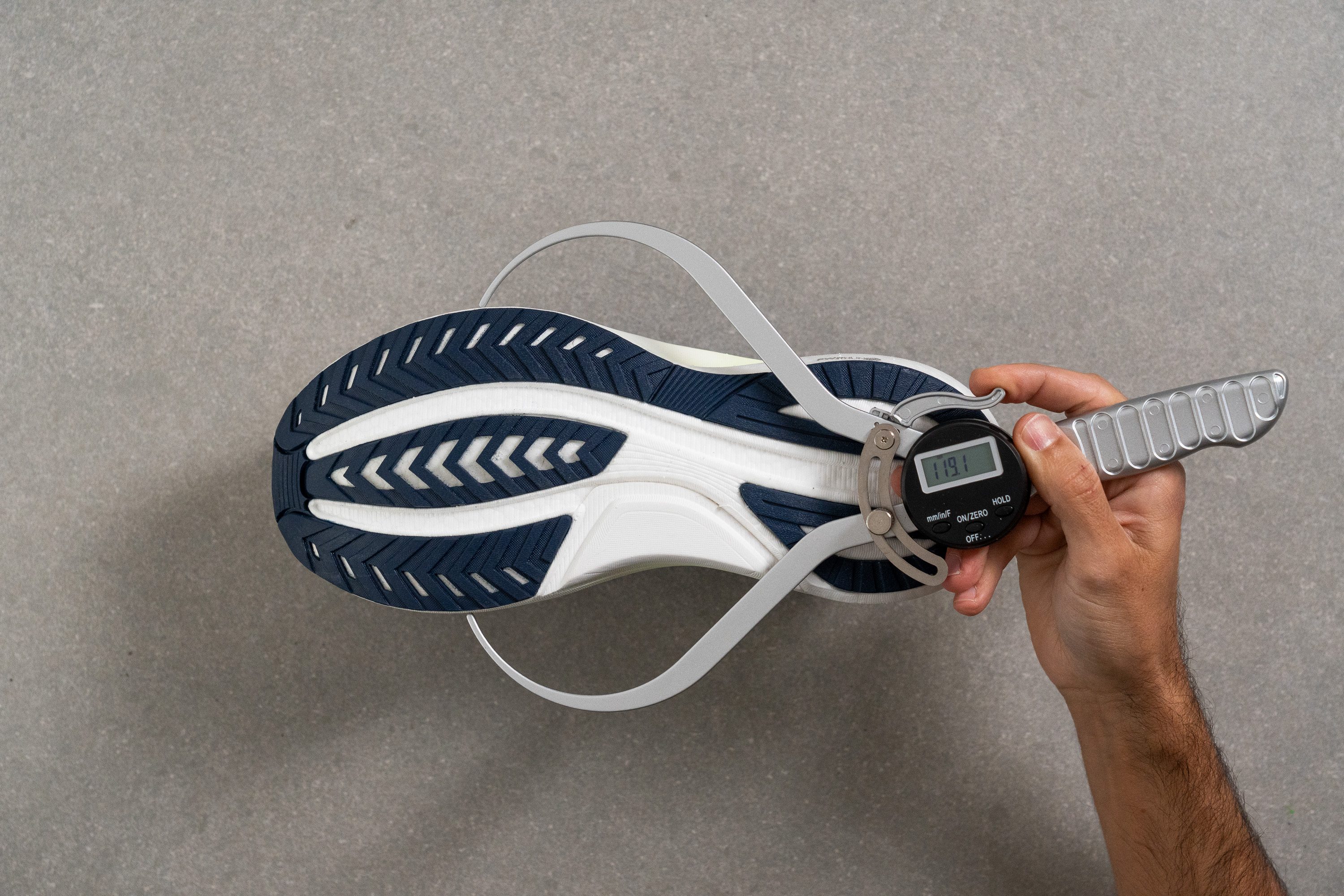 Saucony Tempus 2 Midsole width - forefoot