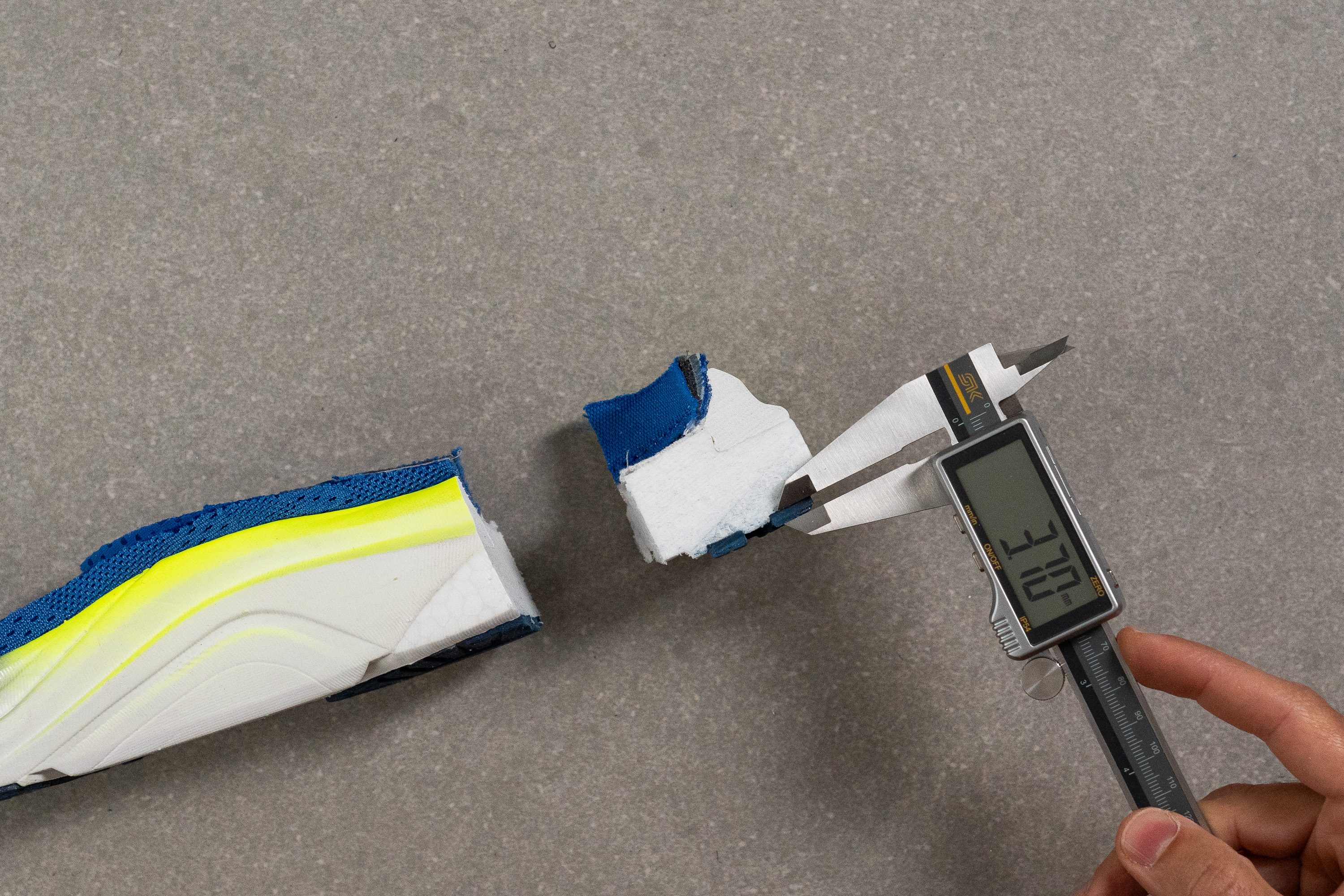 Saucony Tempus 2 Outsole thickness