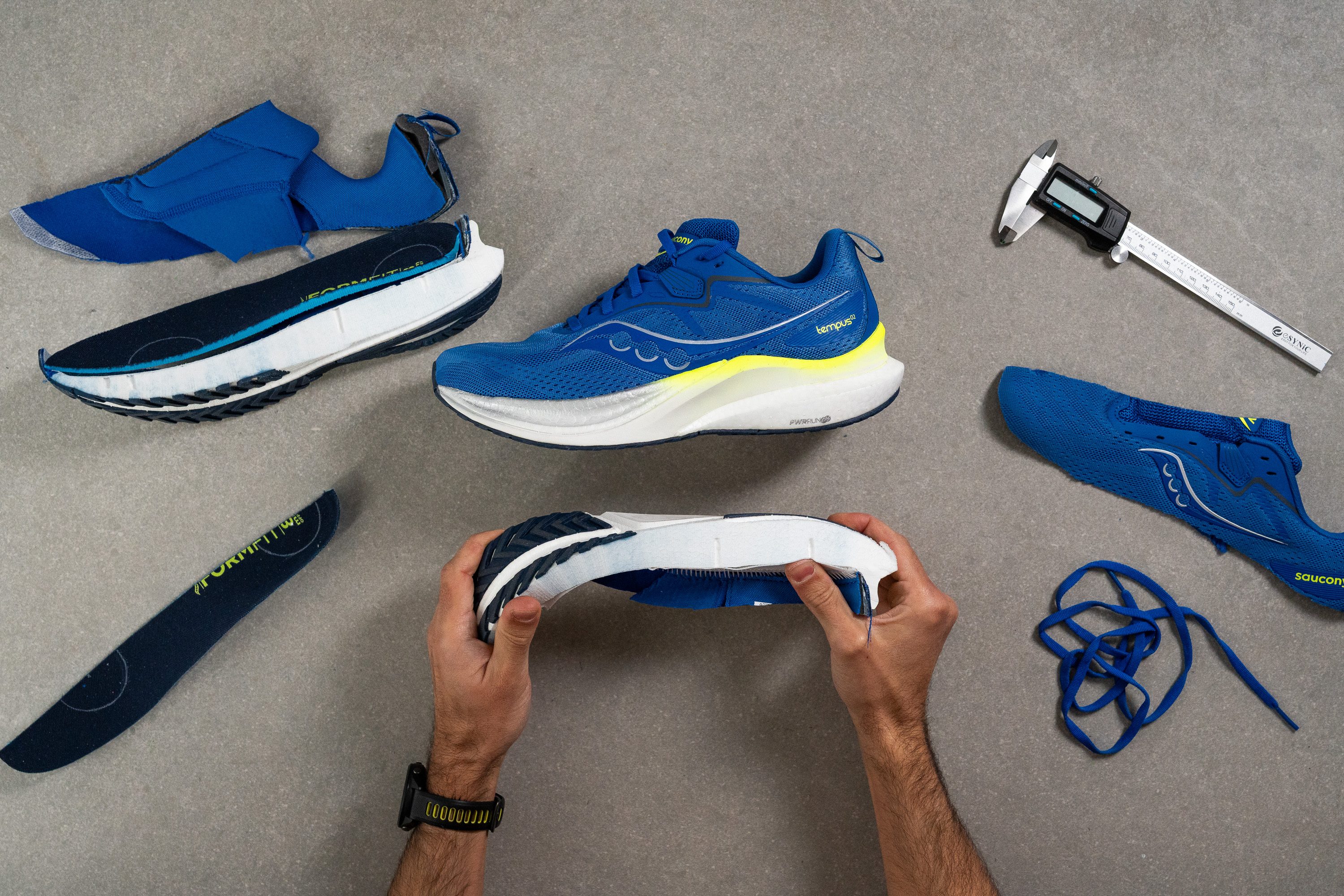 Saucony Tempus 2 parts