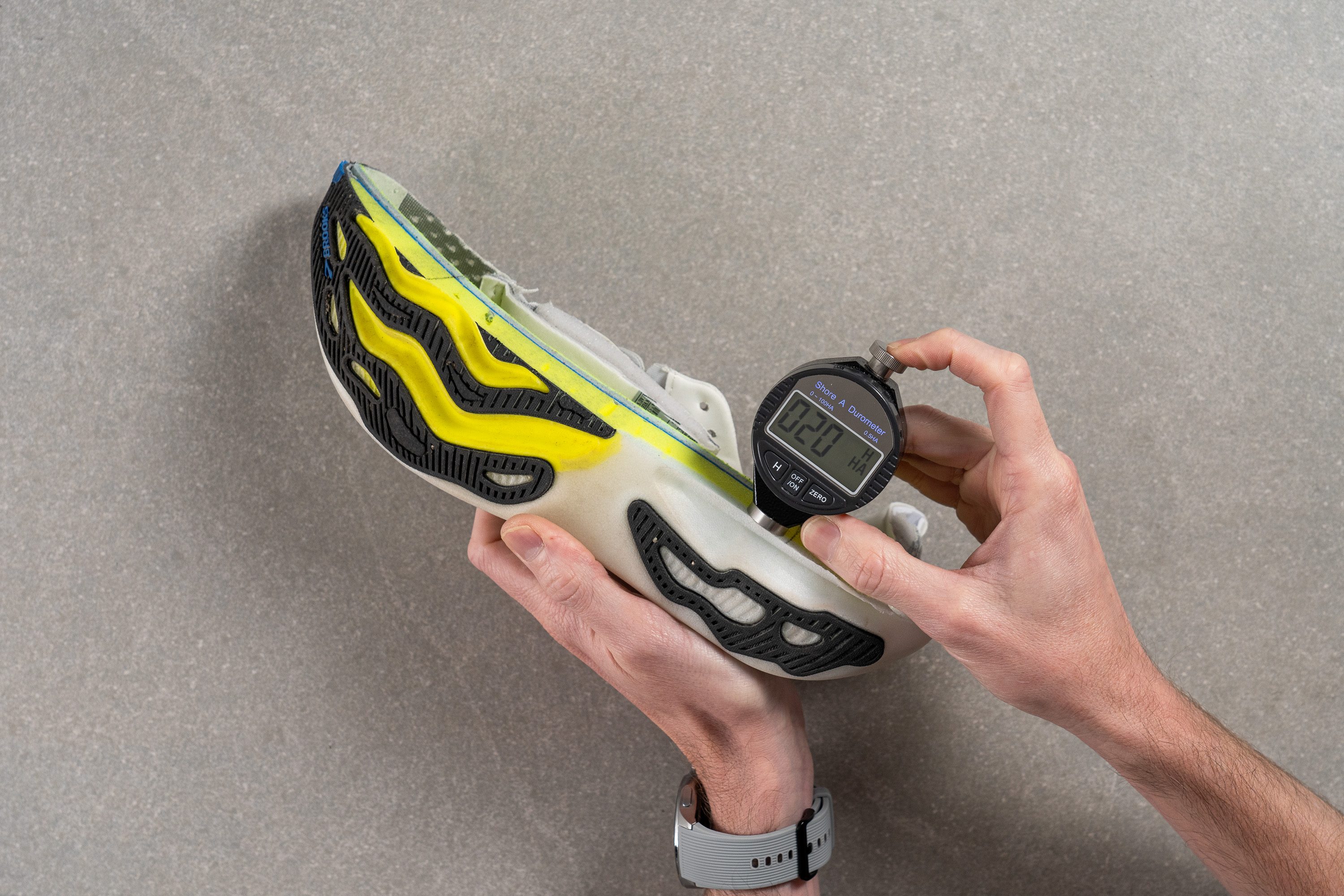 Brooks Glycerin Max Secondary foam softness