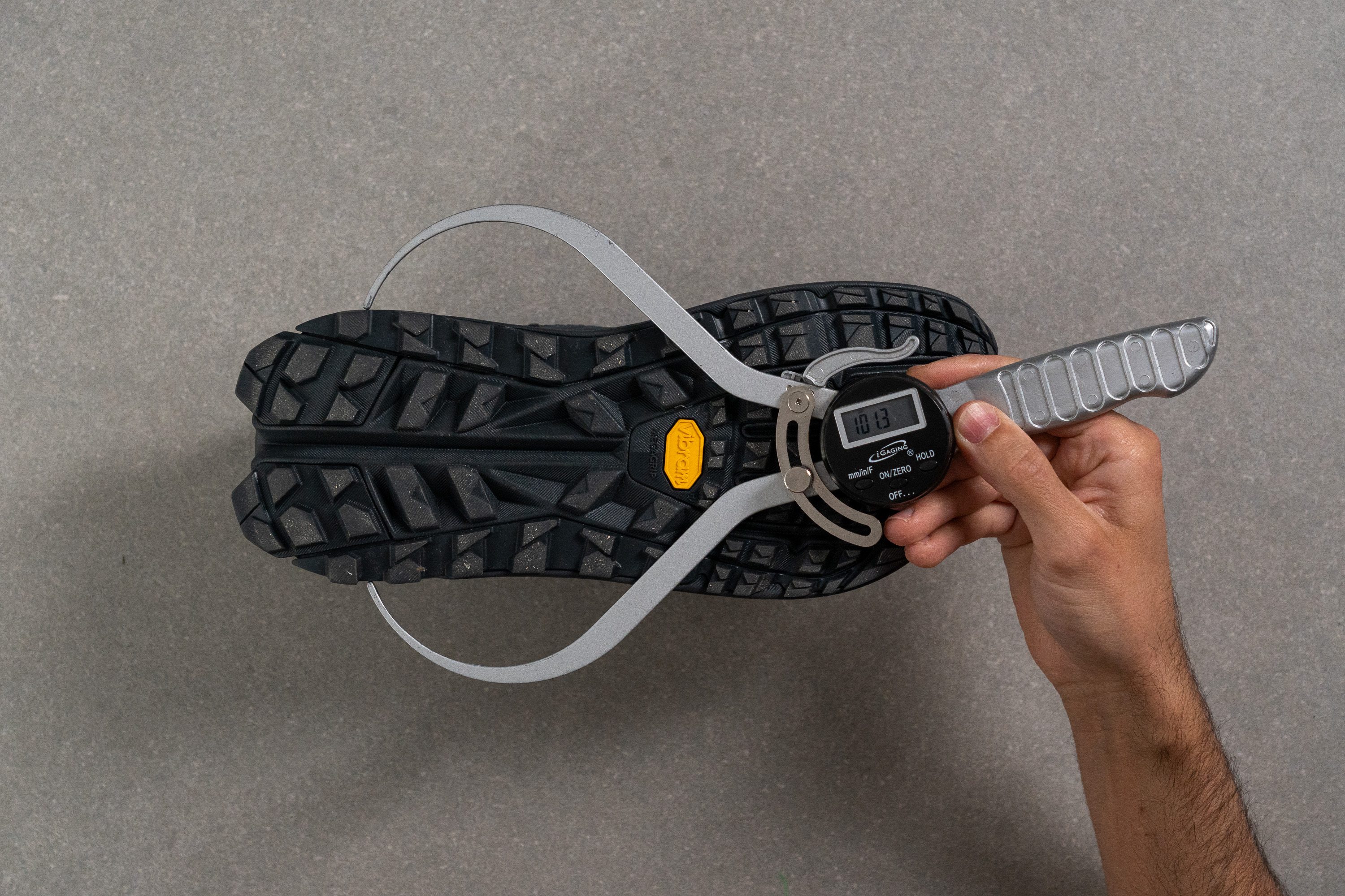 Altra Olympus 6 Hike Low GTX Midsole width - heel