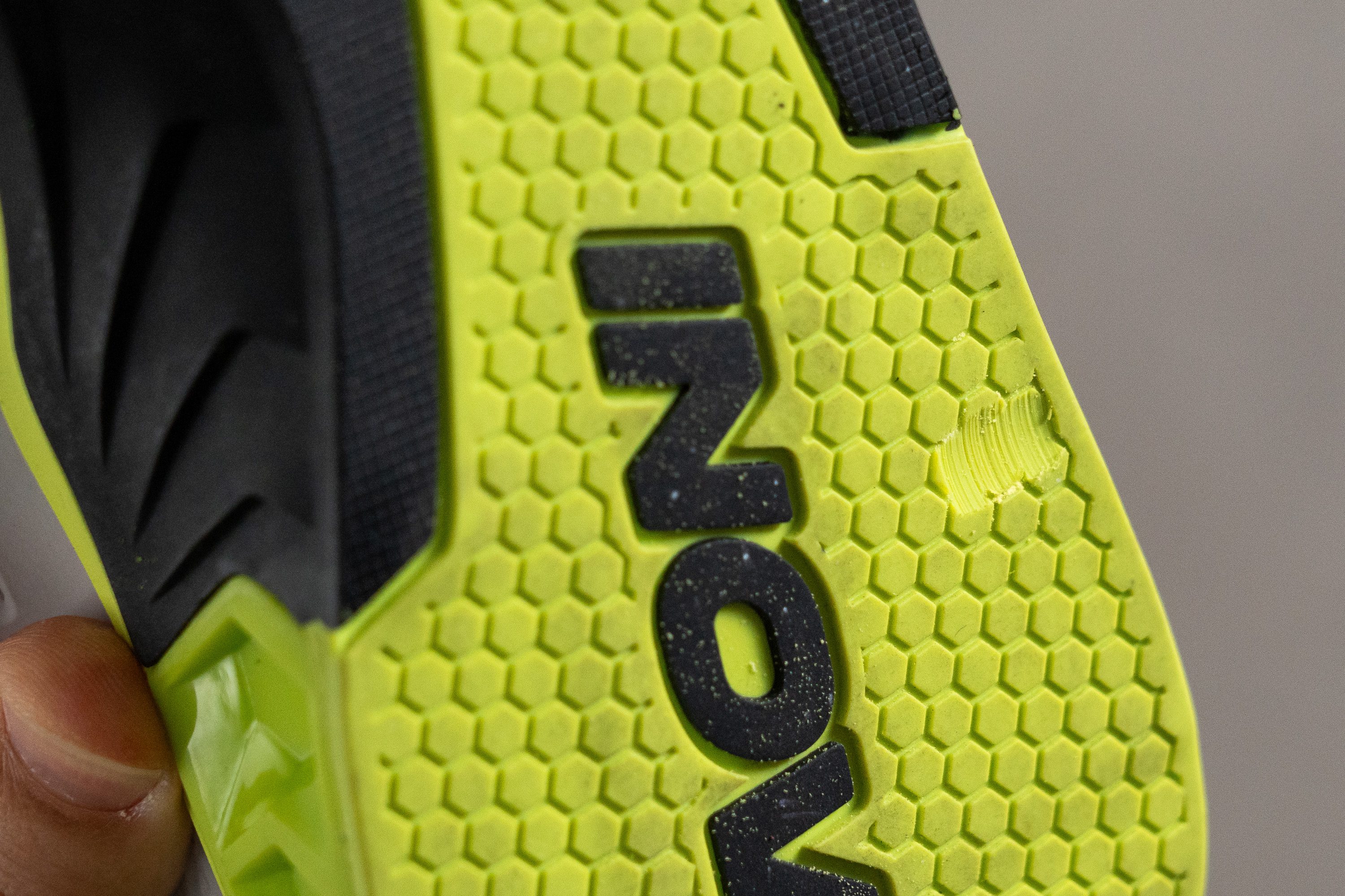 Inov8 F-Lite Max Outsole durability test