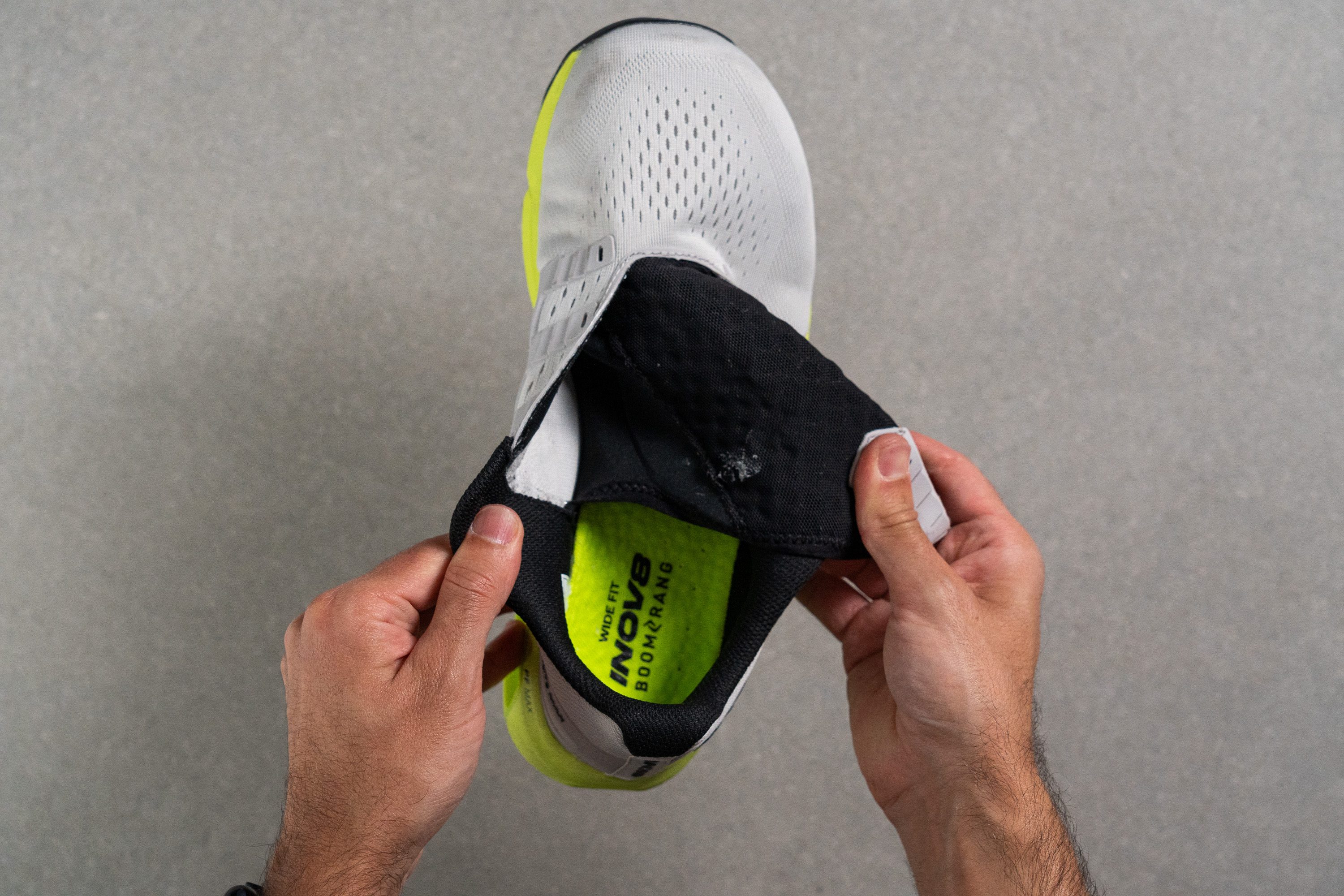 Inov8 F-Lite Max Lengüeta: tipo de refuerzo