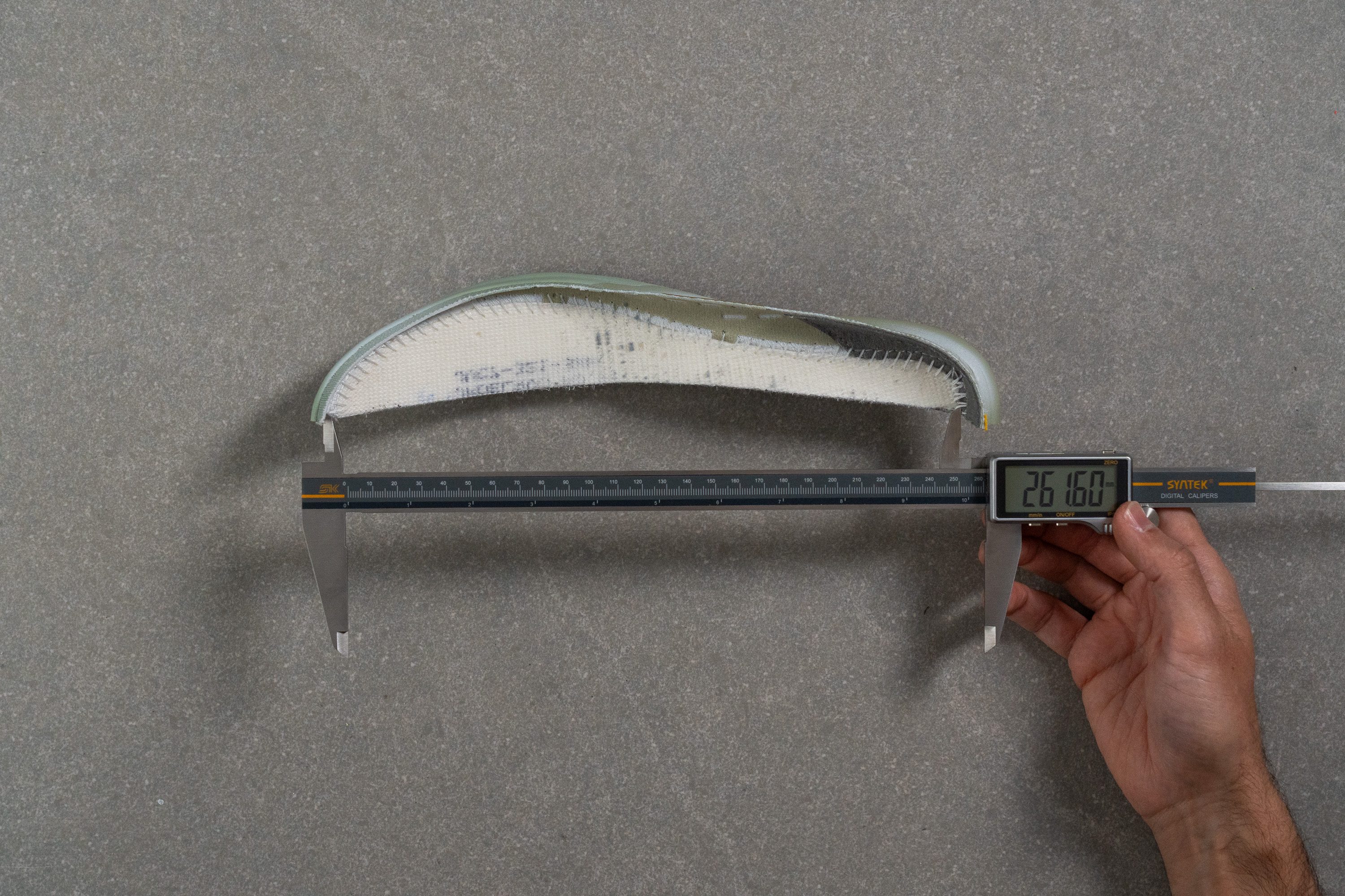 New Balance FuelCell SuperComp MD-X v3 Internal length