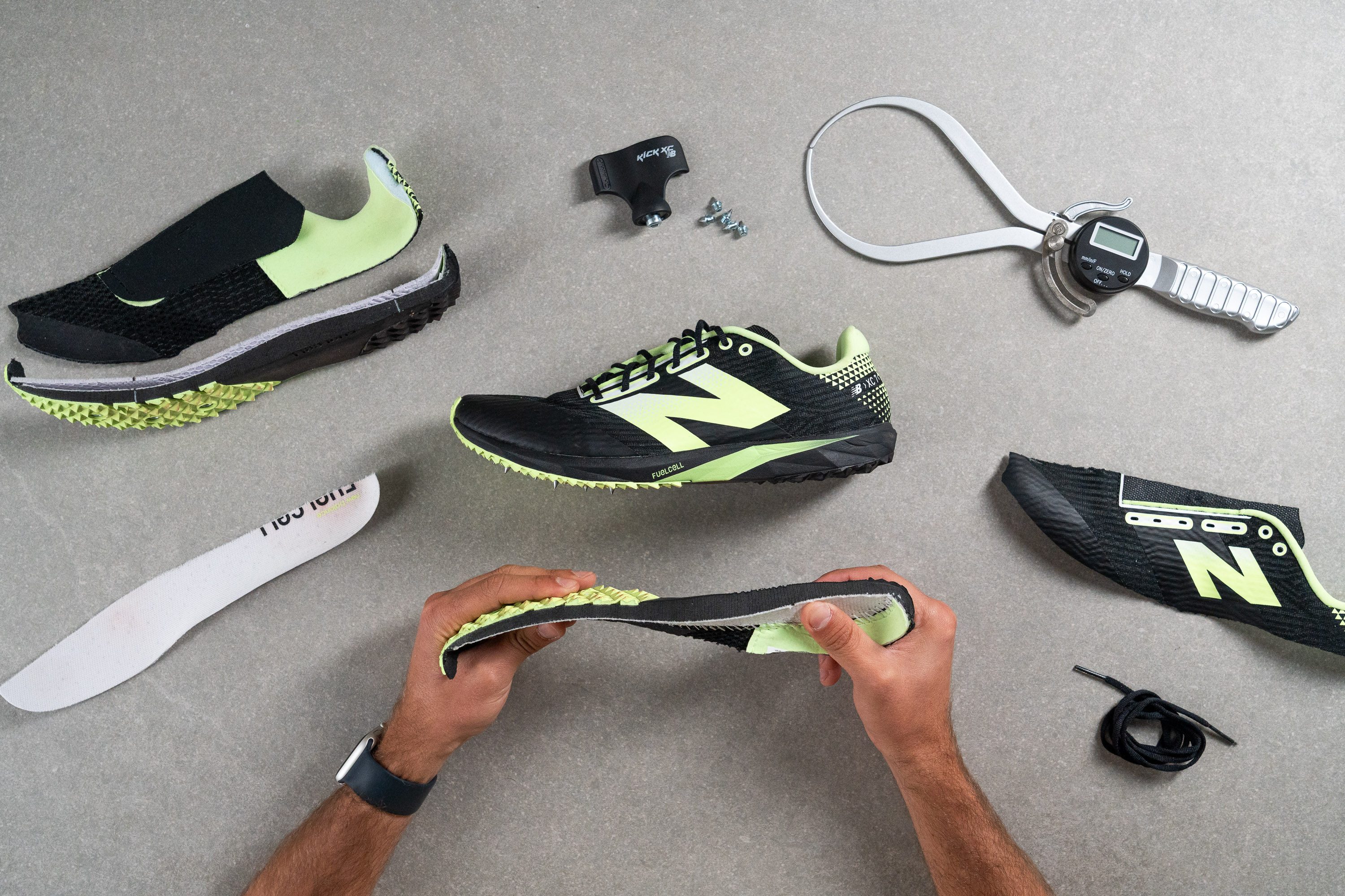 New Balance FuelCell XC7 v5 parts