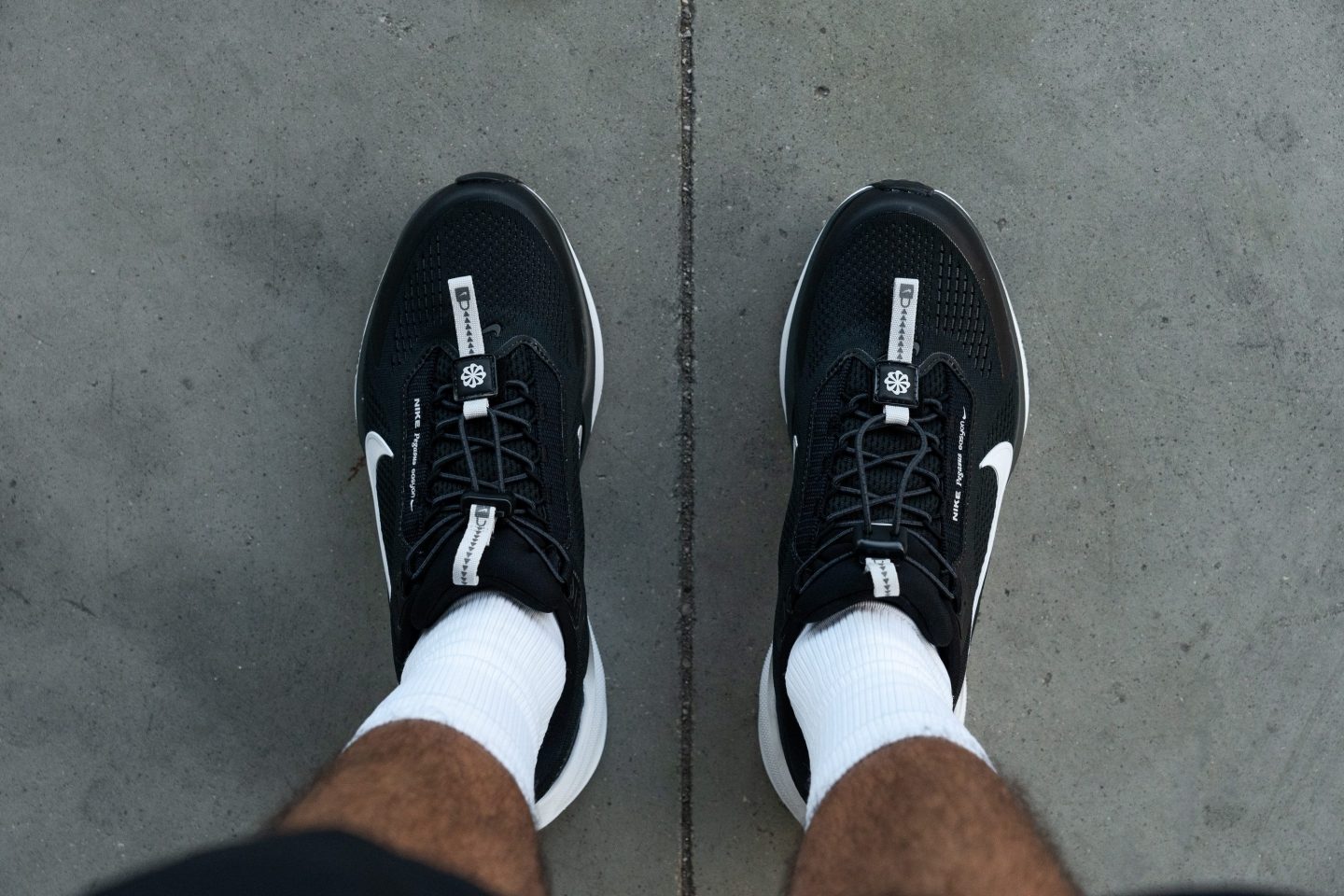 nike pegasus heel drop