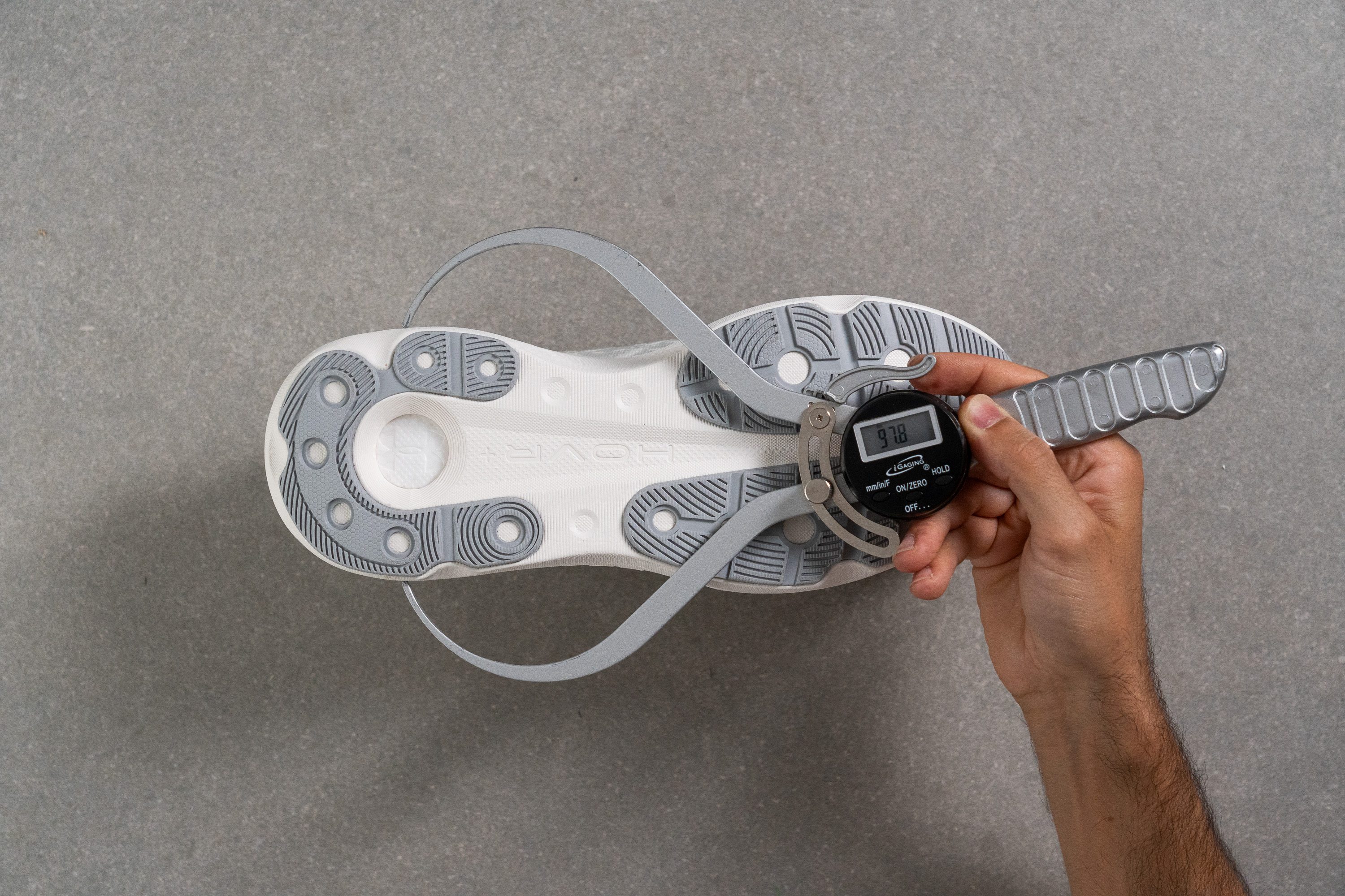 Under Armour Infinite Pro Midsole width - heel
