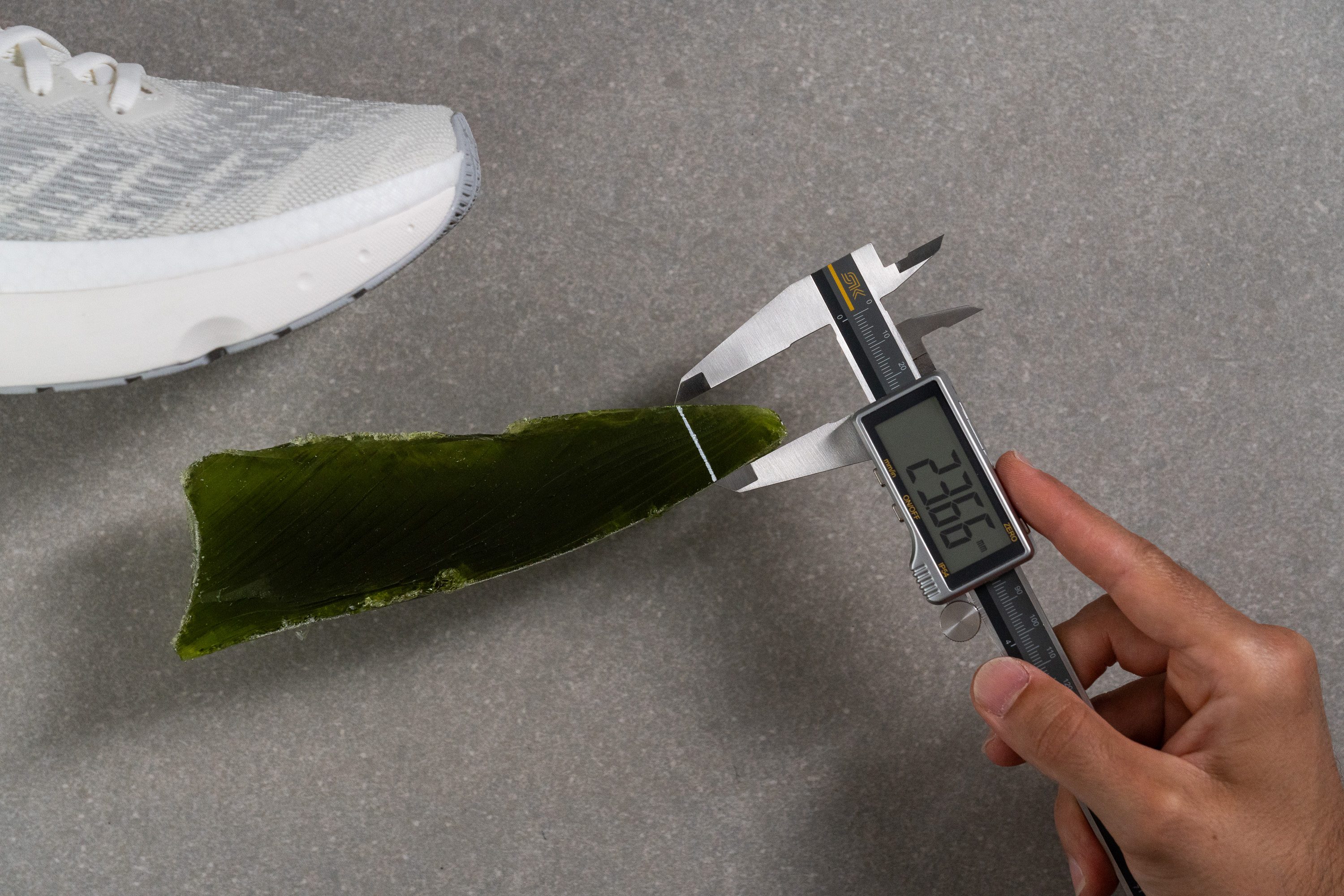 Under Armour Infinite Pro Toebox height