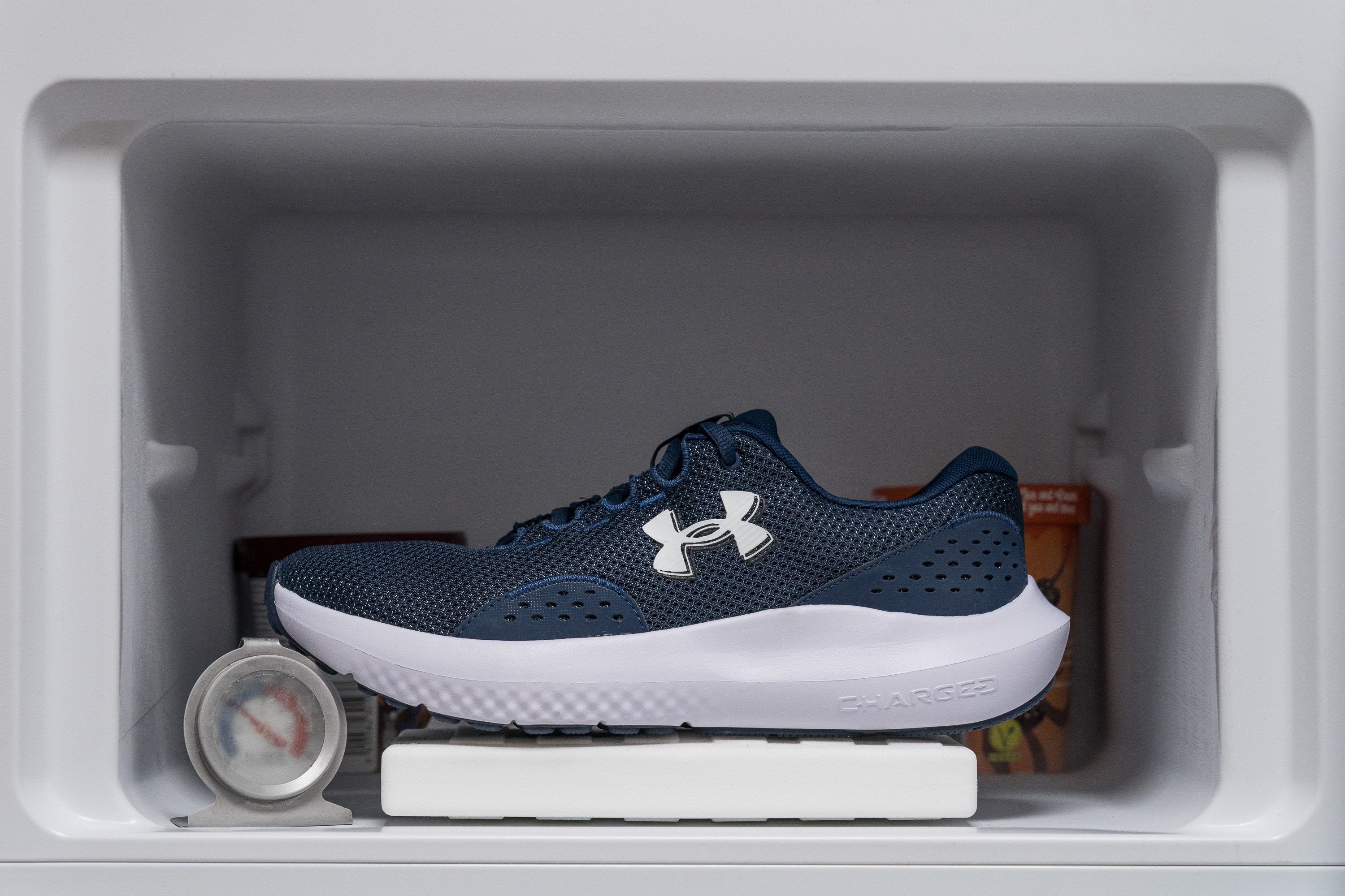 Under Armour Surge 4 Midsole softness in cold (%)