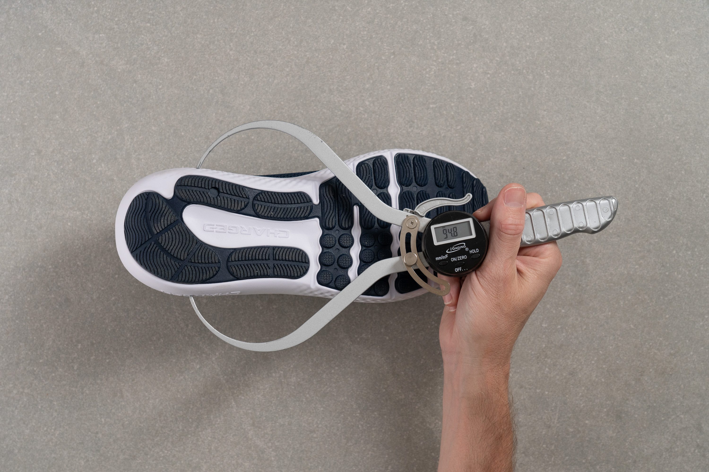 Under Armour Surge 4 Midsole width - heel