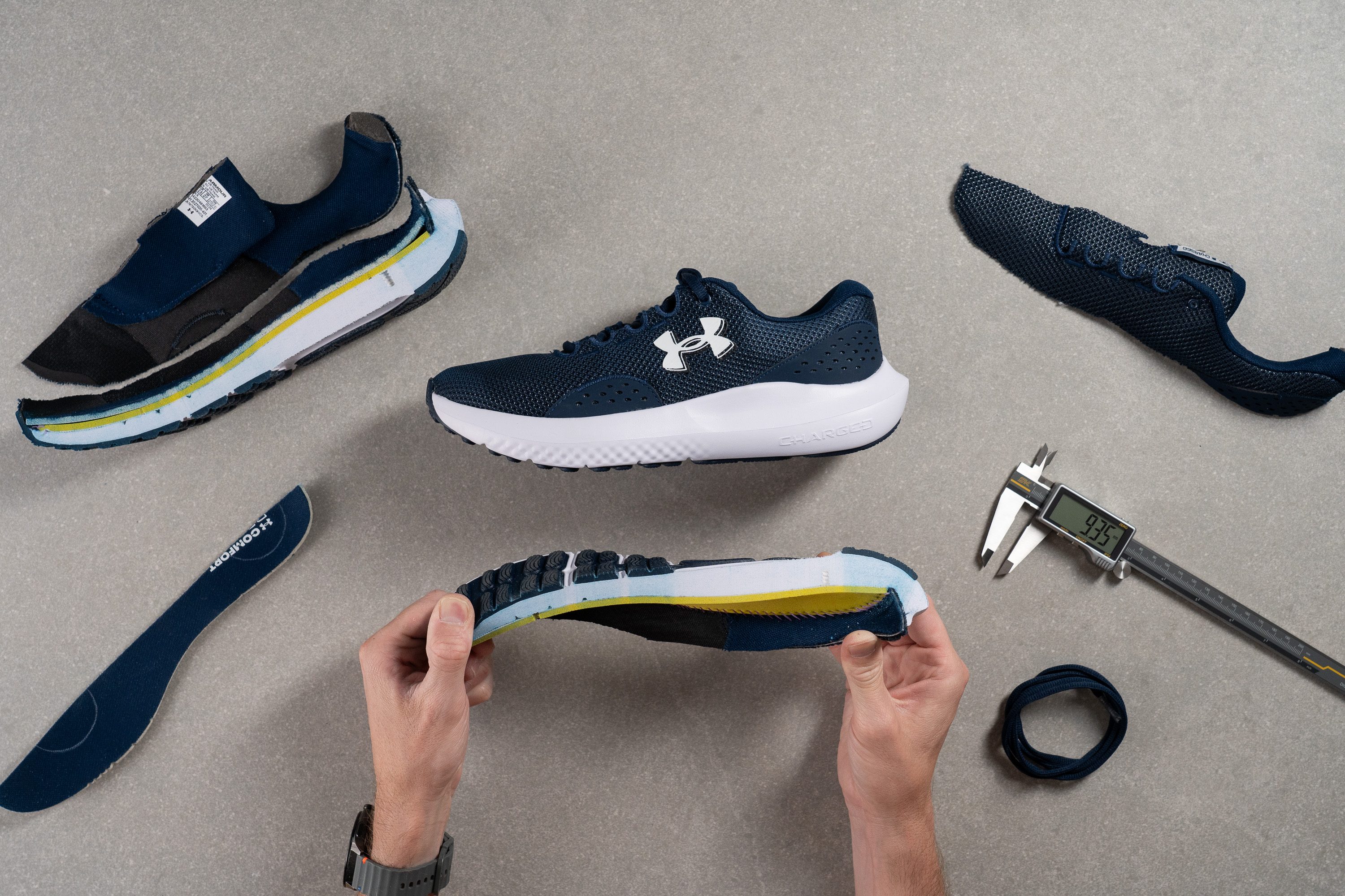 Under Armour Surge 4 parts