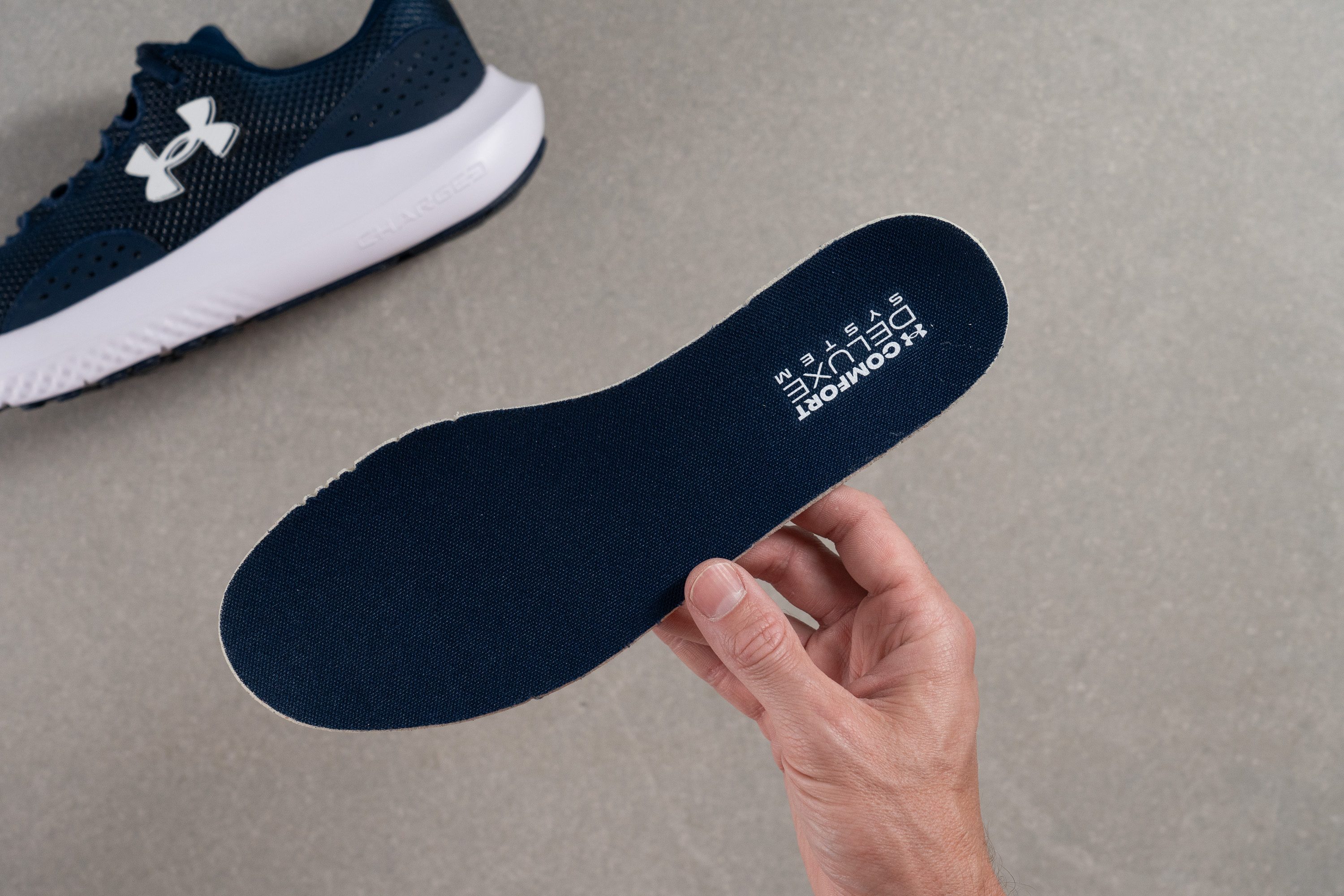 Under Armour Surge 4 Removable insole