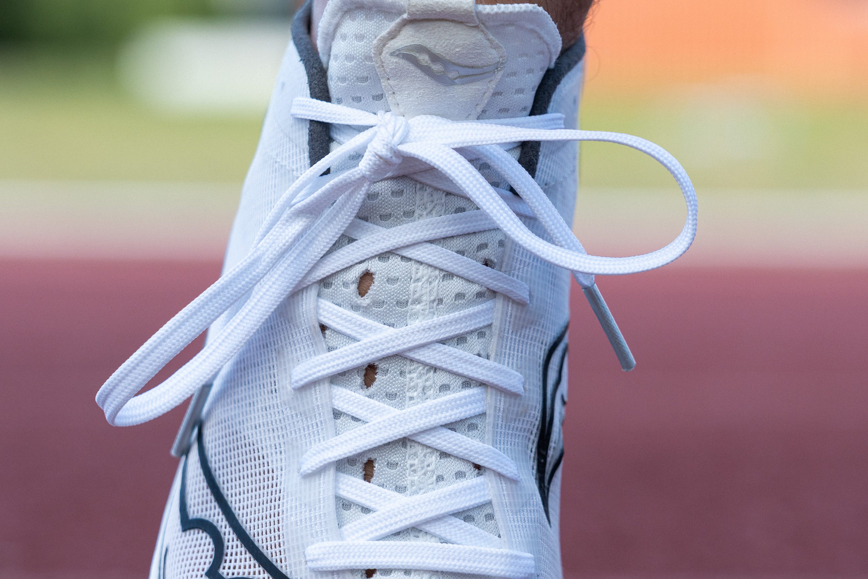 Saucony Endorphin Cheetah lacing