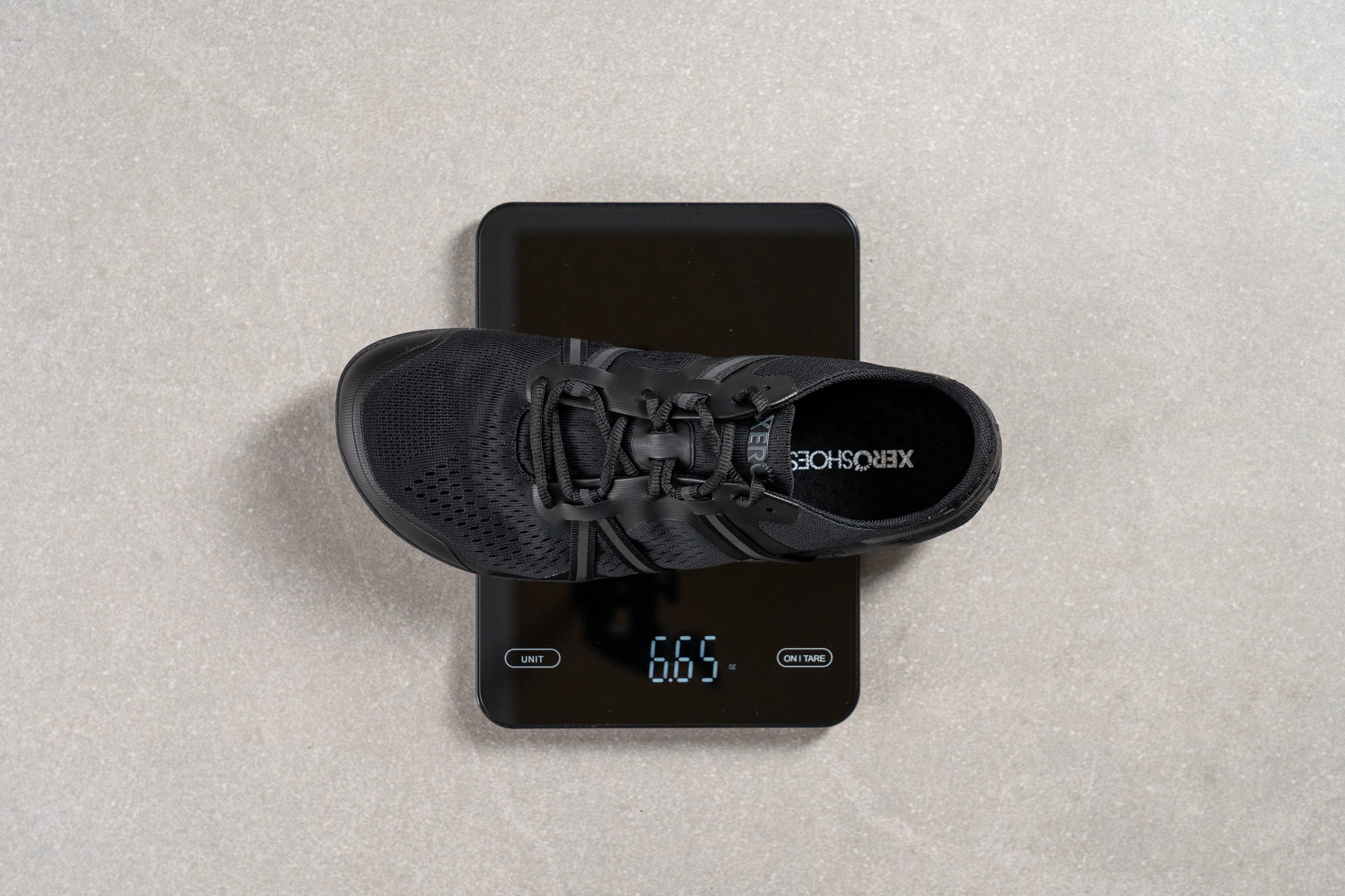 Xero Shoes Speed Force II Weight