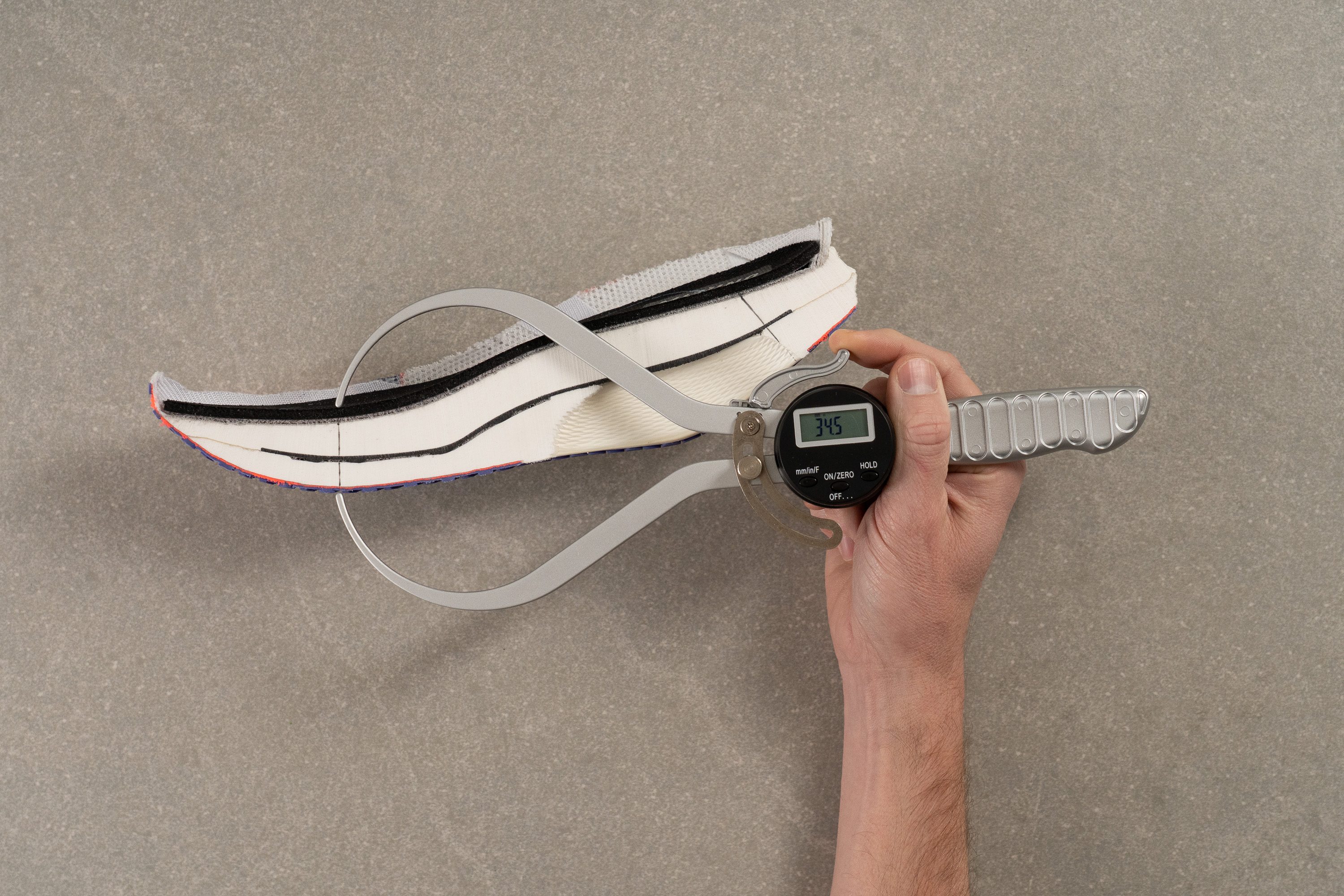 Mizuno Wave Rebellion Pro 3 Forefoot stack