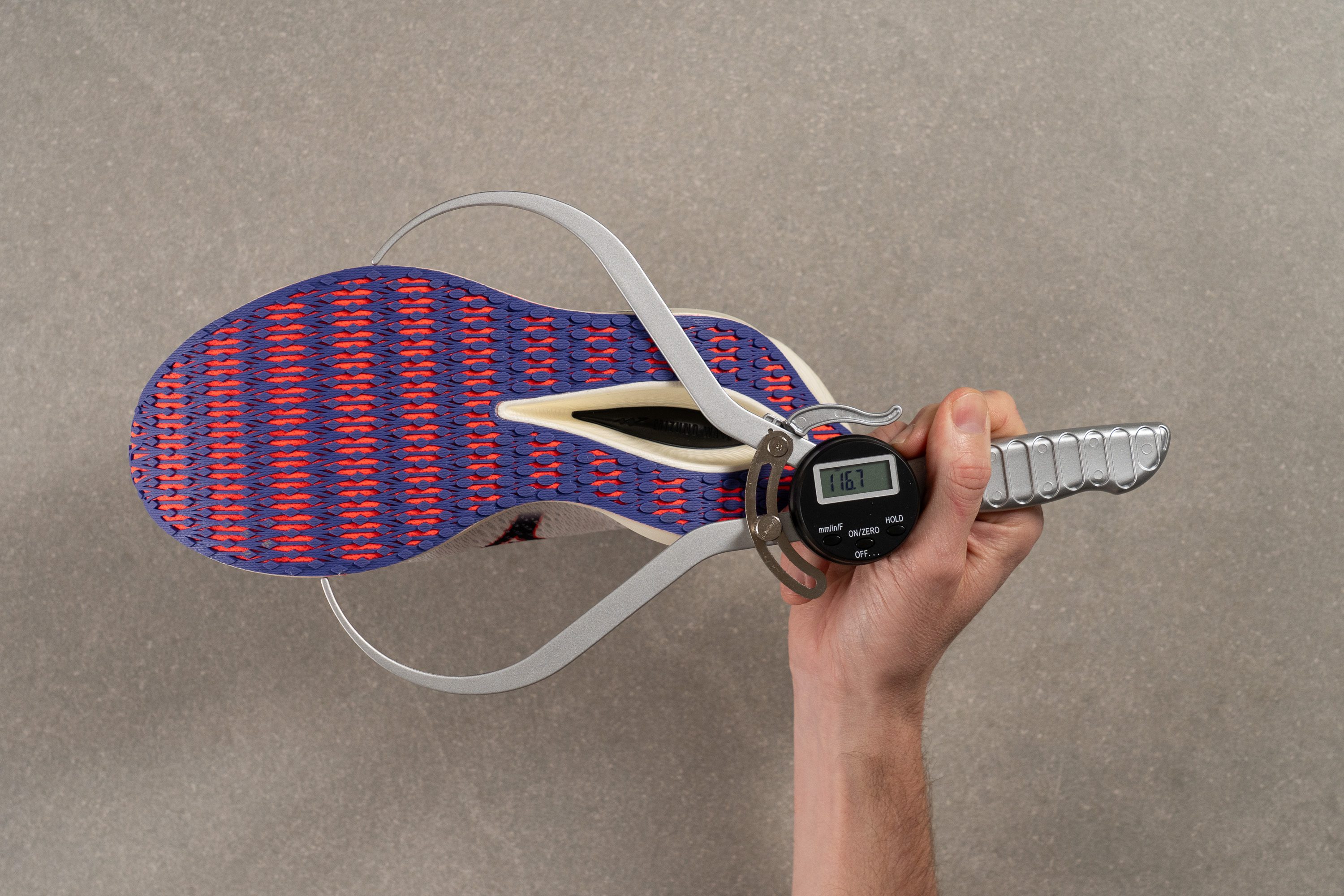 Mizuno Wave Rebellion Pro 3 Midsole width - forefoot