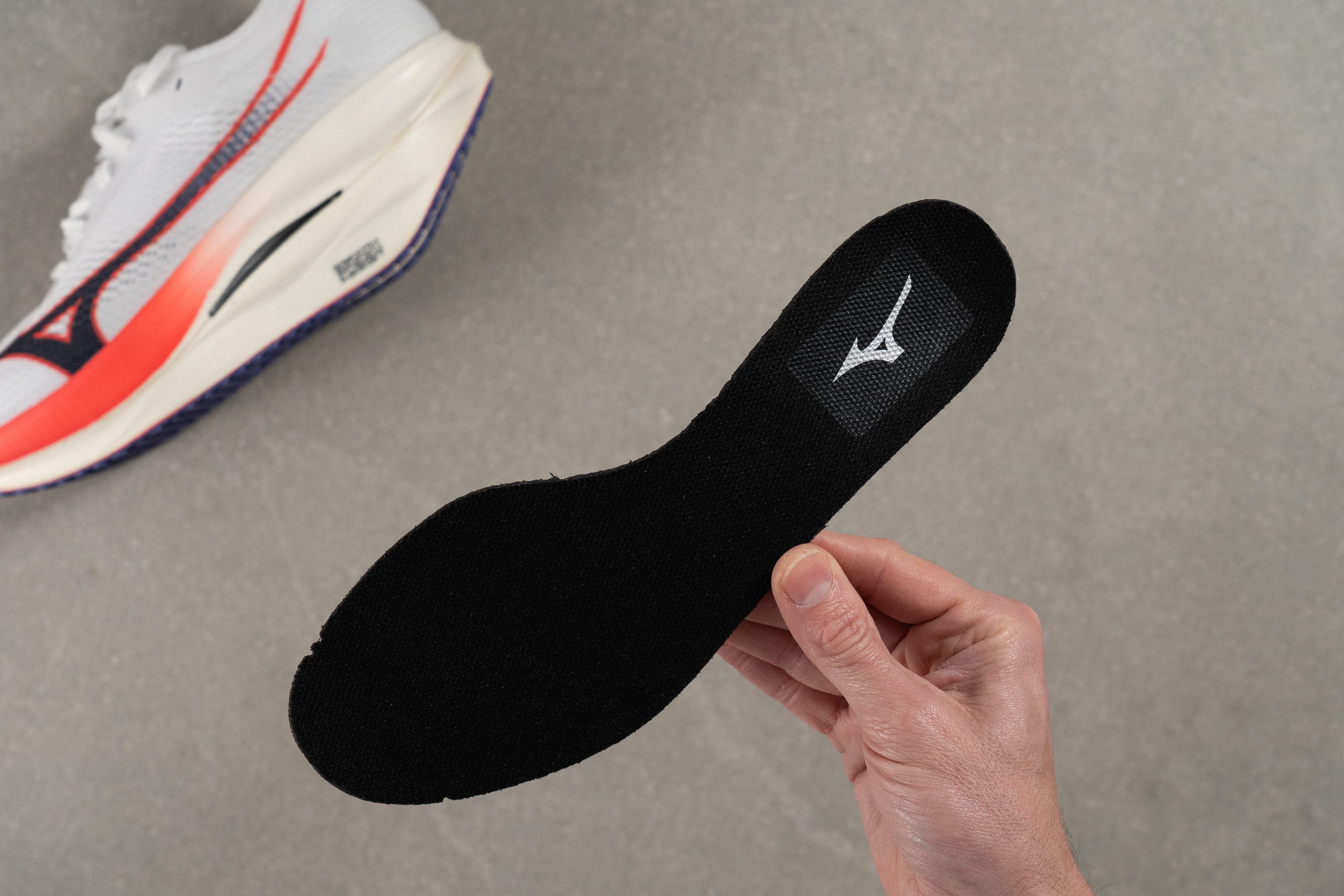 Mizuno Wave Rebellion Pro 3 Removable insole