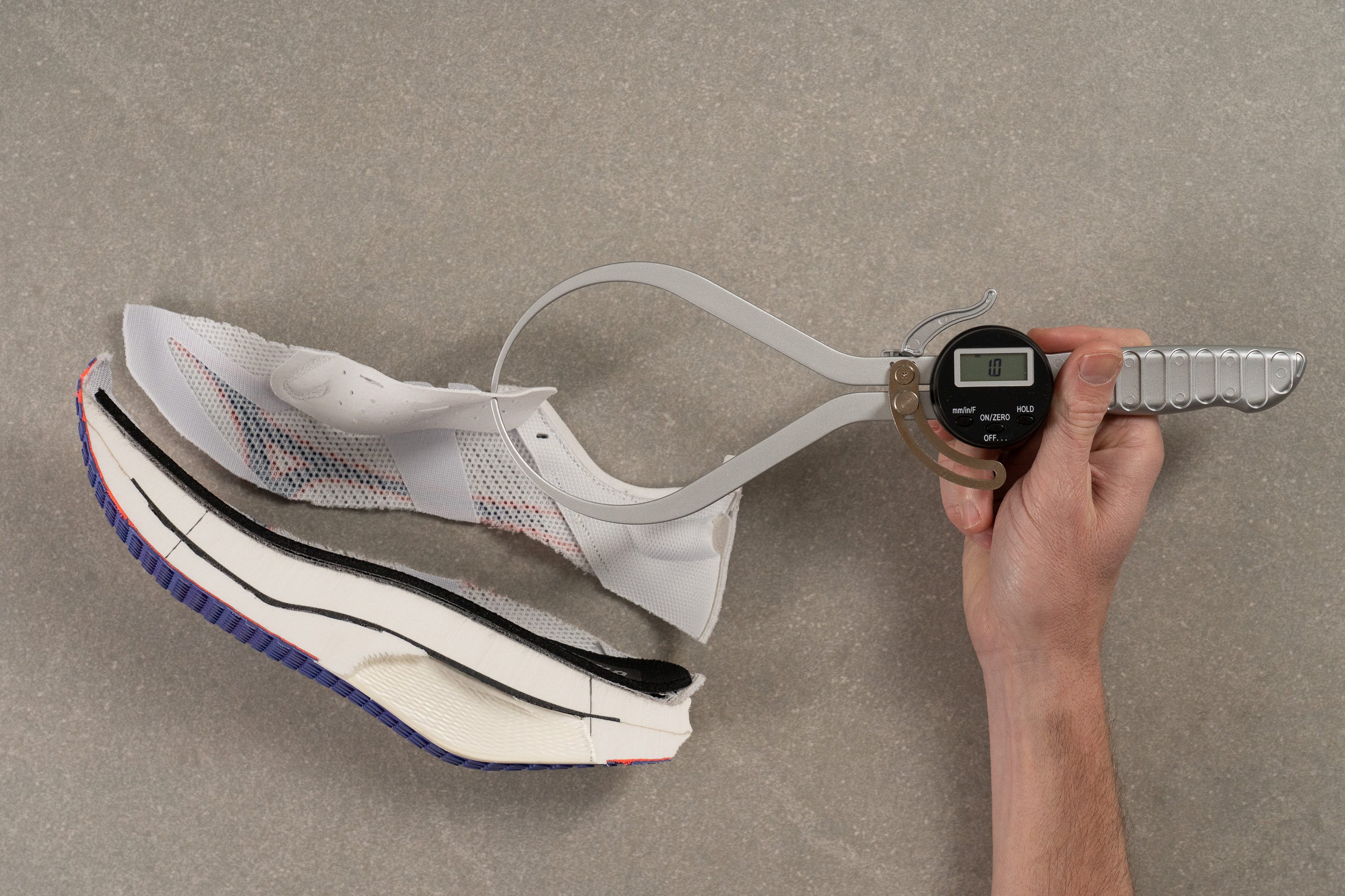 Mizuno Wave Rebellion Pro 3 Tongue padding