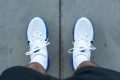 Nike Vomero 18 pointy toebox