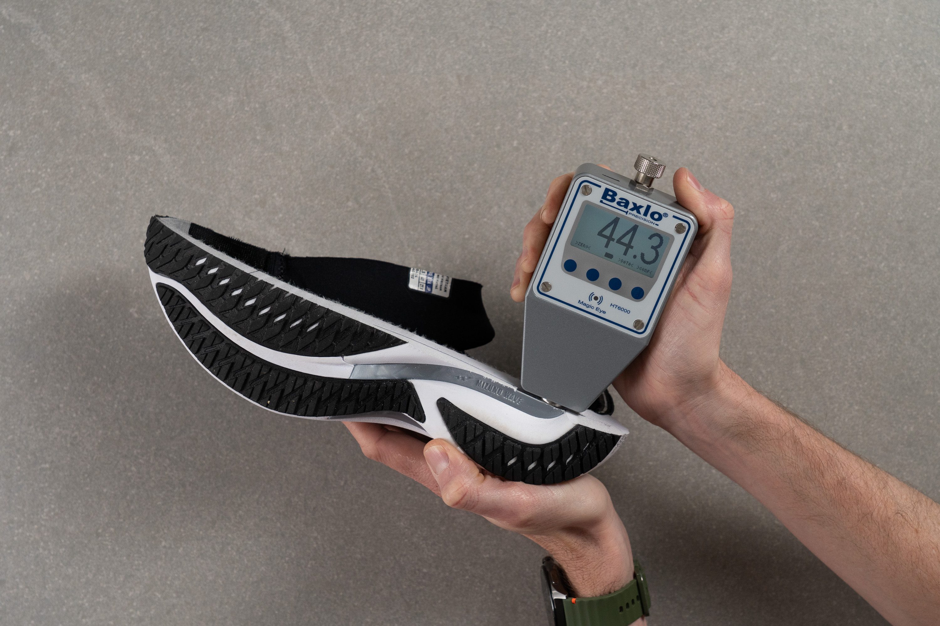 Mizuno Wave Rider 28 Midsole softness